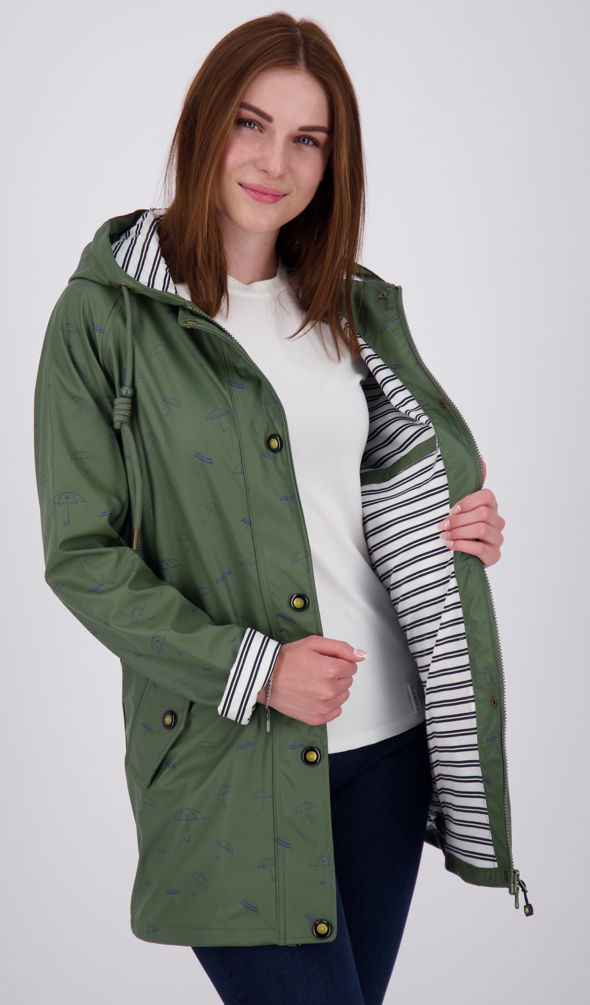 ankerglut Regenjacke "Friesennerz WIZZARD PEAK WOMEN UMBR", auch in Großen günstig online kaufen