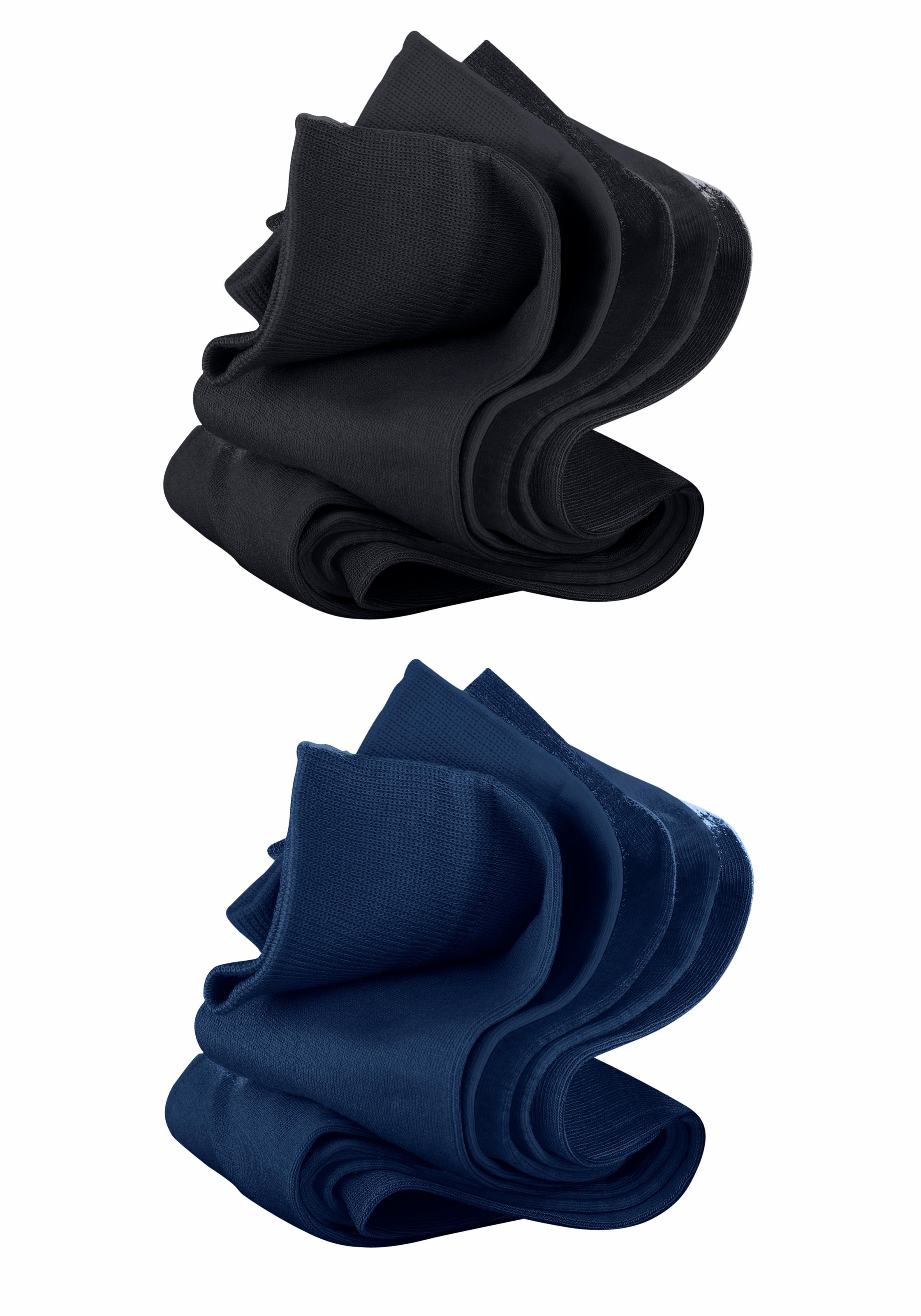 H.I.S Freizeitsocken Packung, 10 Stk. tlg. mit weichen Rippbündchen günstig online kaufen