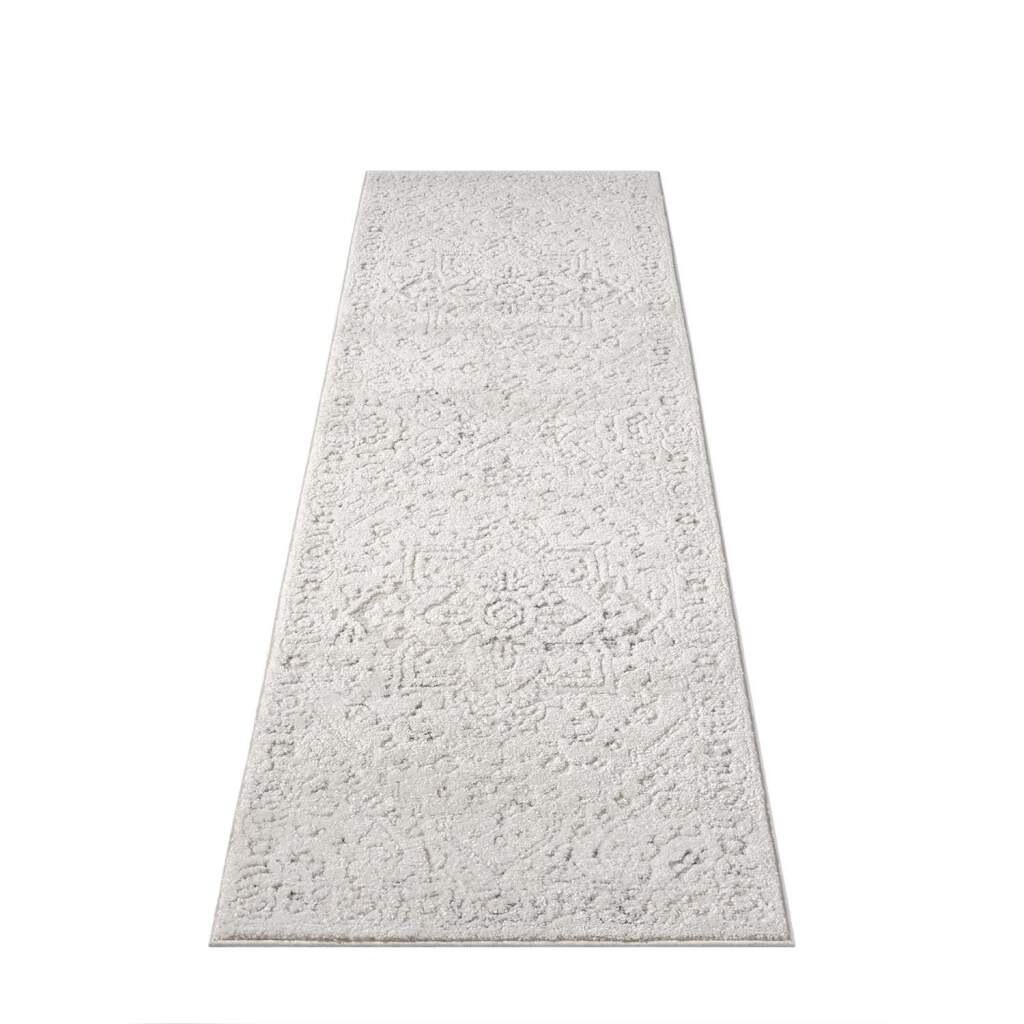 Carpet City Teppich "LOUNGE 0638" rechteckig 15 mm Höhe Kurzflor-Teppich Mo günstig online kaufen