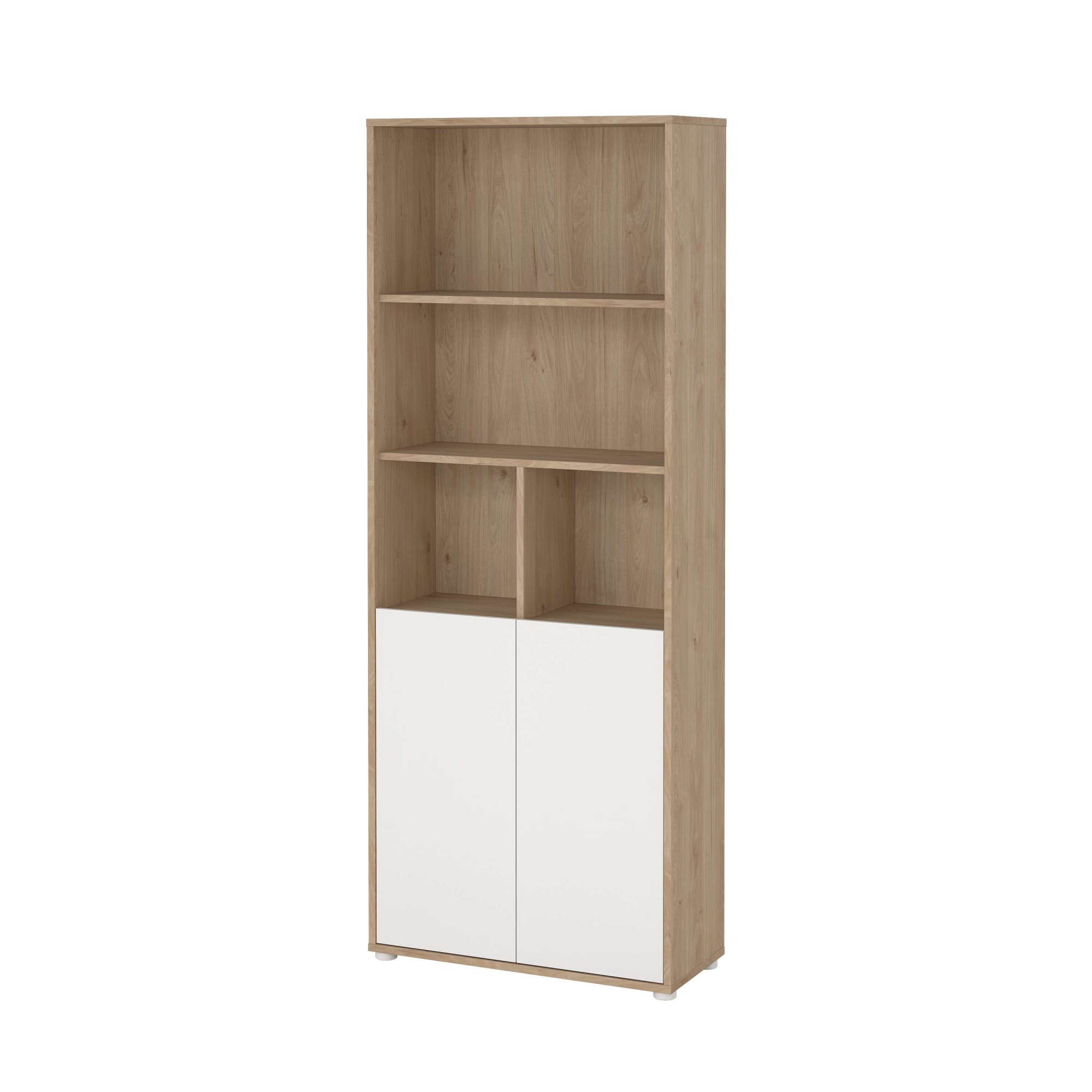 INOSIGN Bücherregal »Sign Ablageregal, Aktenregal, Bücherregal, Standregal, Wandregal,«, mit 2 Türen, 4 Einlegeböden, 2 Türen, Höhe 200 cm, Breite 80 cm