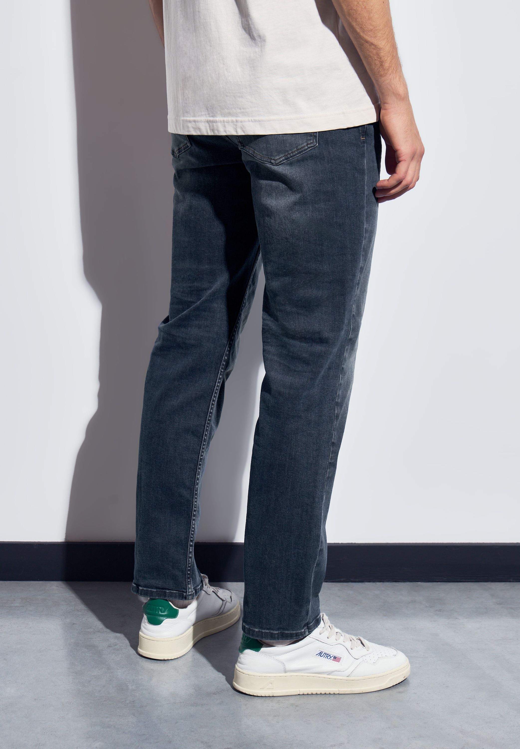 STREET ONE MEN Regular-fit-Jeans, aus Baumwolle mit Stretchanteil günstig online kaufen