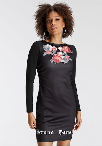 Jerseykleid, Rosendruck  NEUE KOLLEKTION