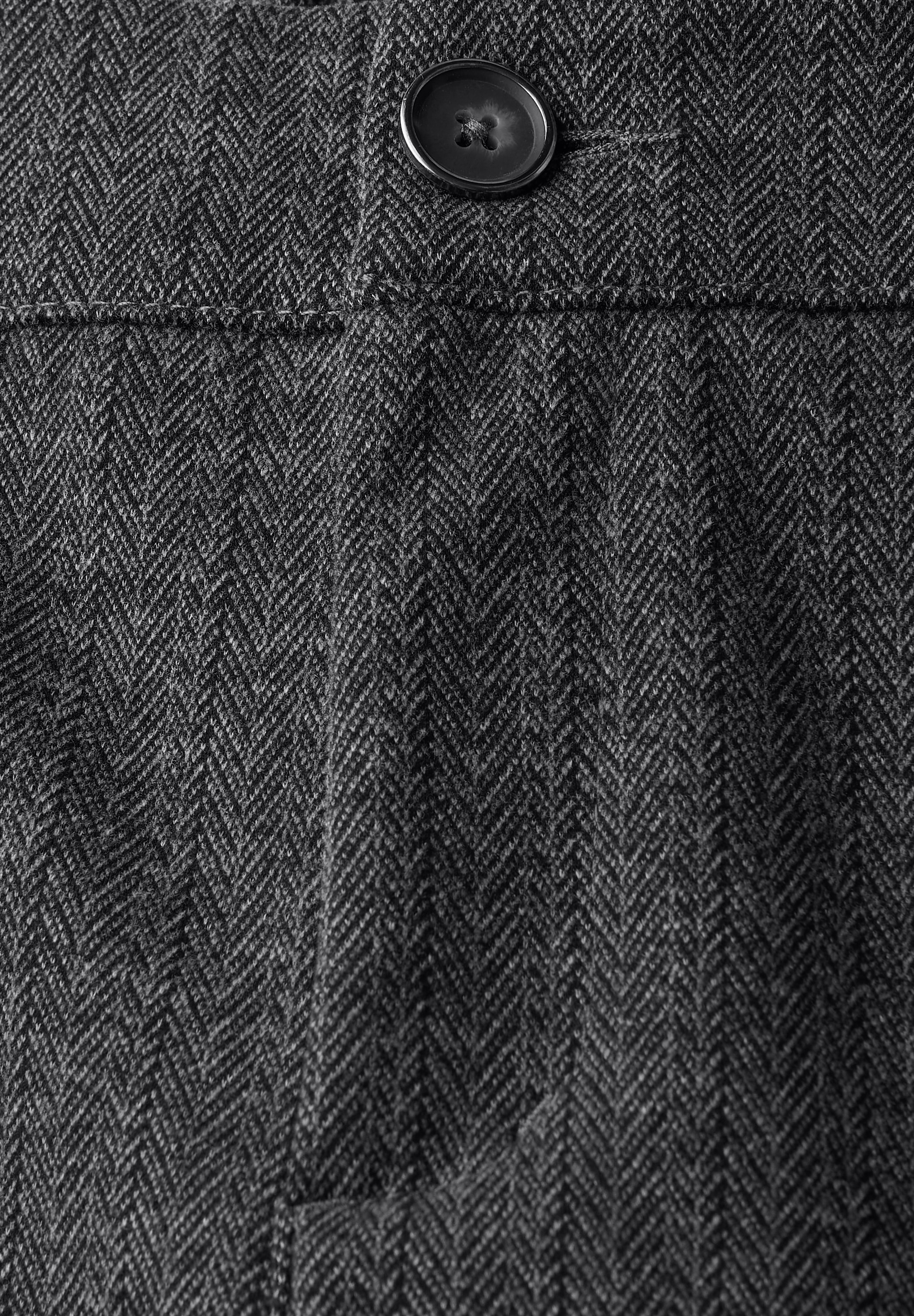 STREET ONE Stoffhose, High Waist