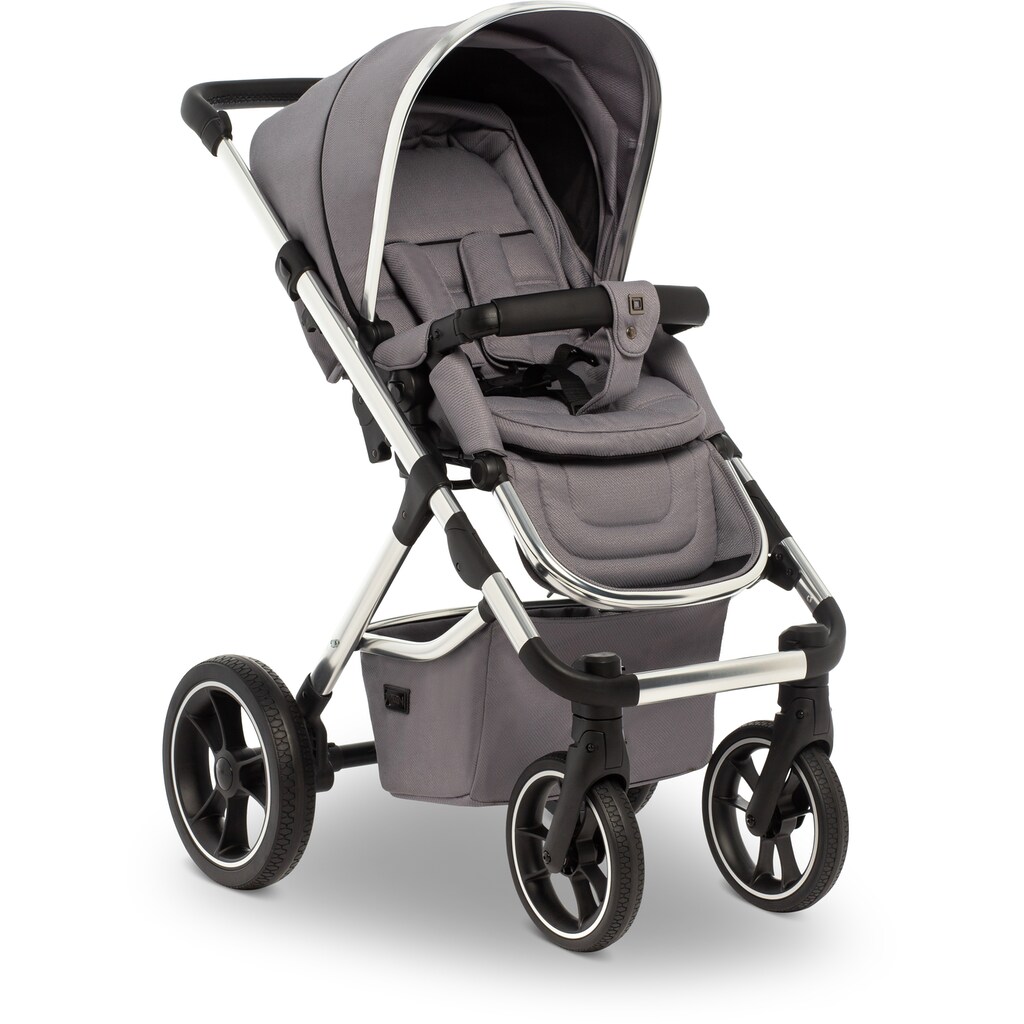 Moon Kombi-Kinderwagen »Scala, stone«, 15 kg, ; Kinderwagen