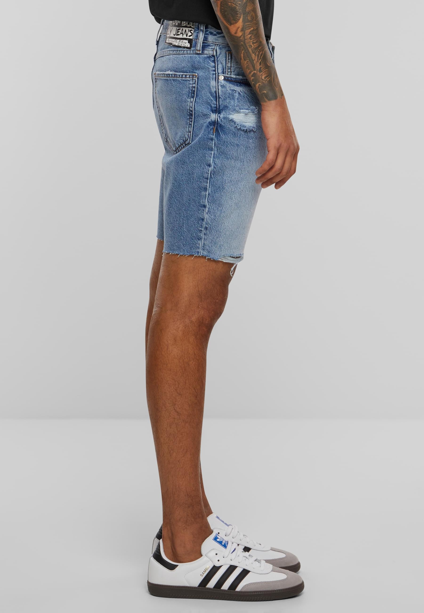 2Y Studios Bequeme Jeans »2Y Studios Herren 2Y Destroyed Denim Shorts«