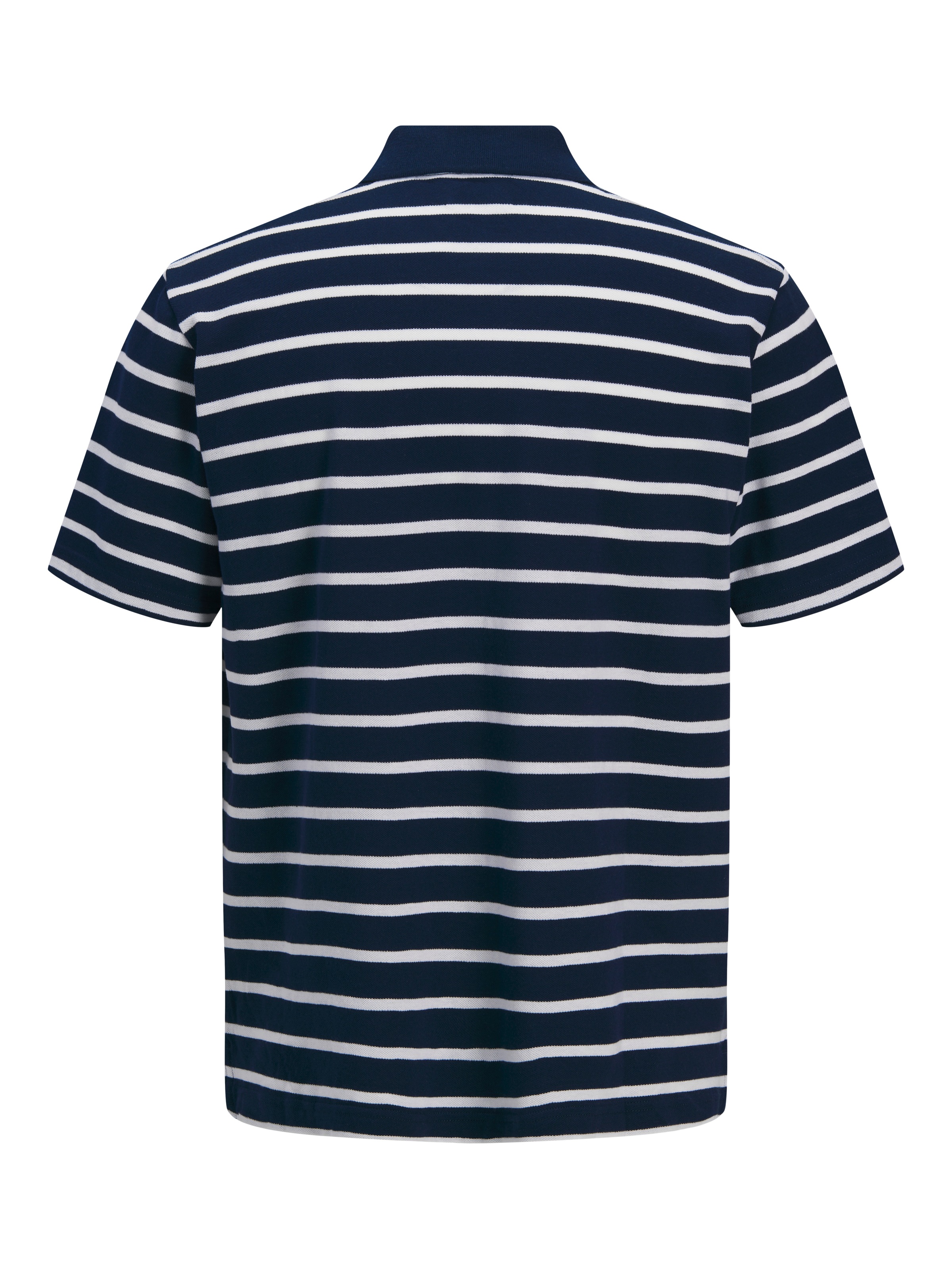 Jack & Jones Poloshirt »JPRBLUADAM SS STRIPED POLO« mit Streifen Muster