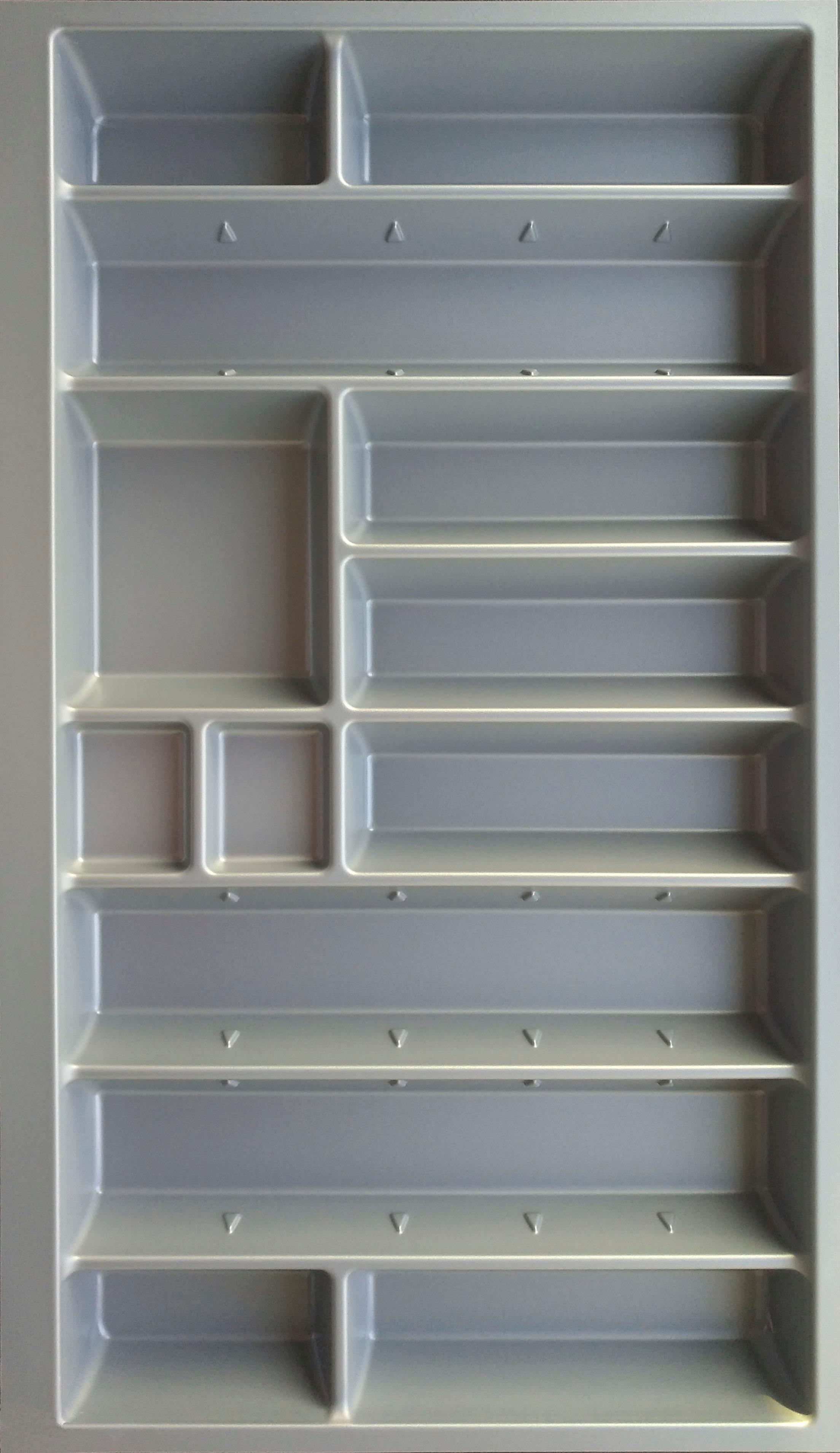 KOCHSTATION Besteckeinsatz "Cara" 90 cm breit, für Schubkästen der Serien Tokio, Cara, Elga, Tara, Avio