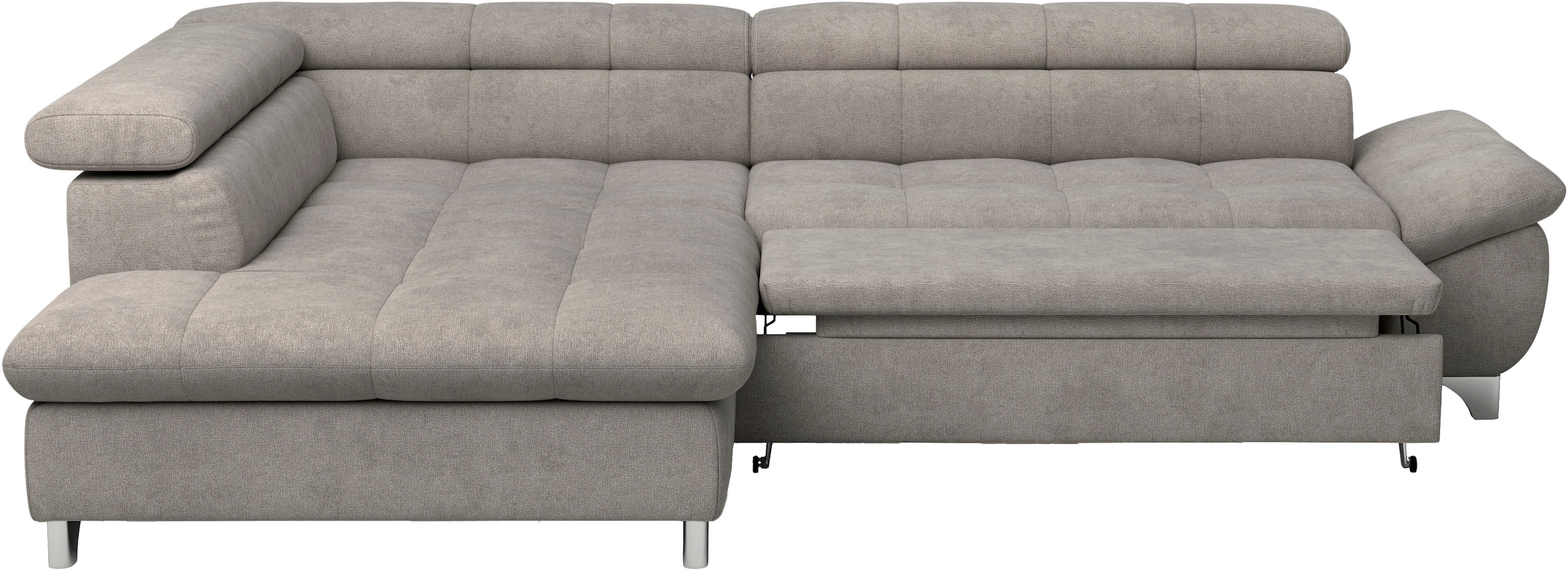 COTTA Ecksofa »Gemini L-Form«, mit Kopfteilverstellung, wahlweise mit Bettfunktion