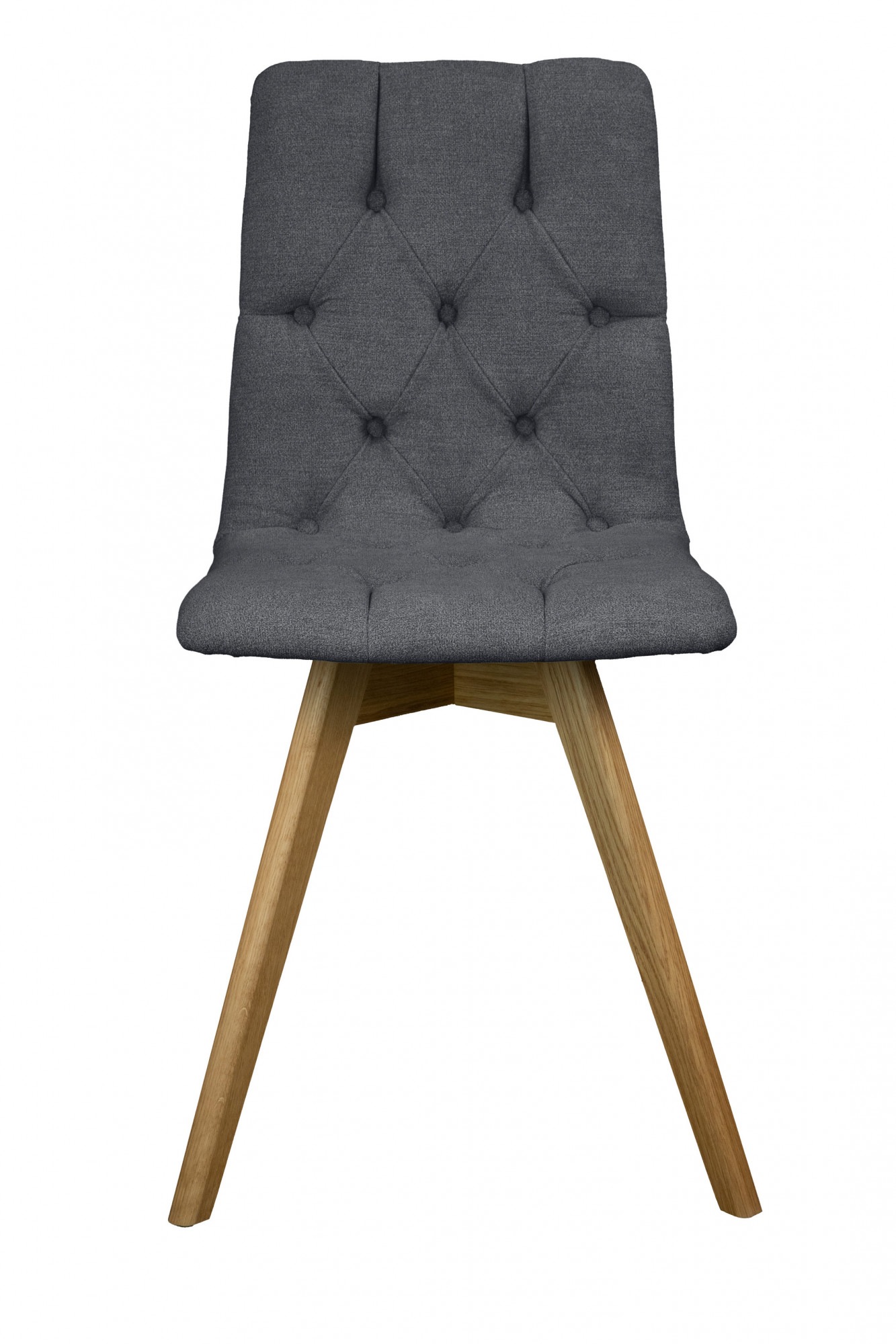 andas Esszimmerstuhl "Rania" (Set) 2 Stk.Massivholzgestell, mit Knopfheftun günstig online kaufen