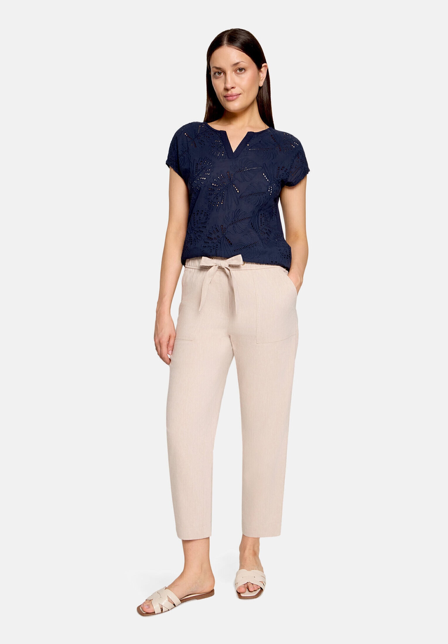Betty&Co Stoffhose "Damen mit elastischem Bund"