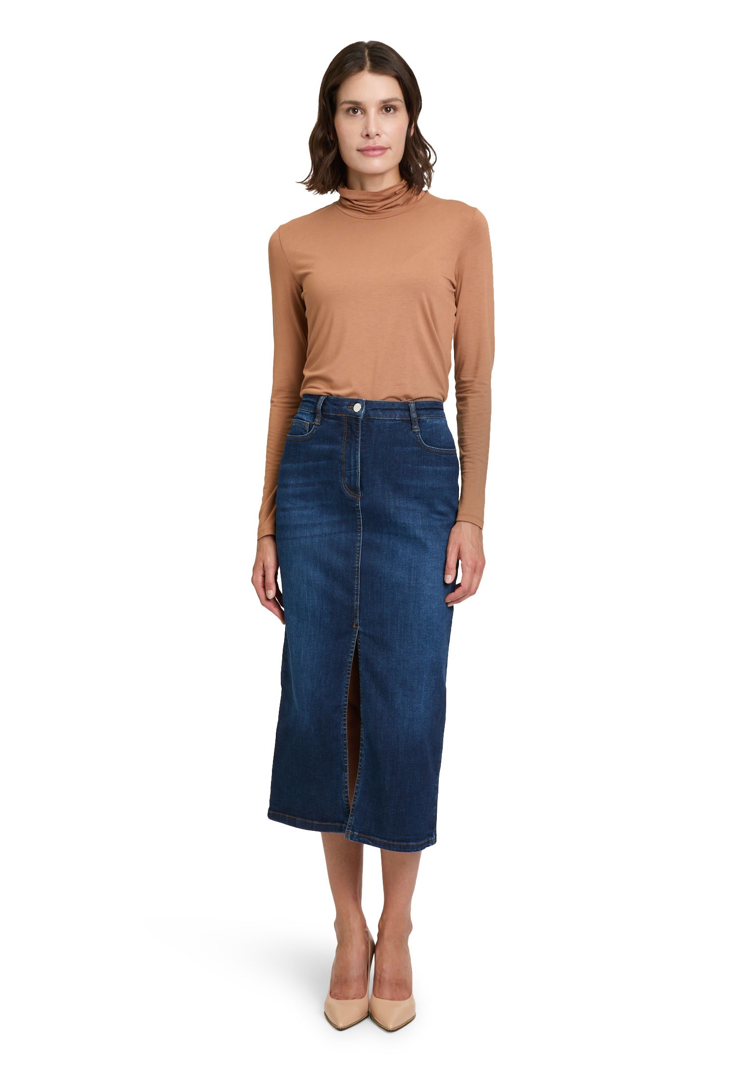 Betty Barclay Kurzarmshirt »Betty Barclay Rollkragenshirt langarm«, (1 tlg.), Form