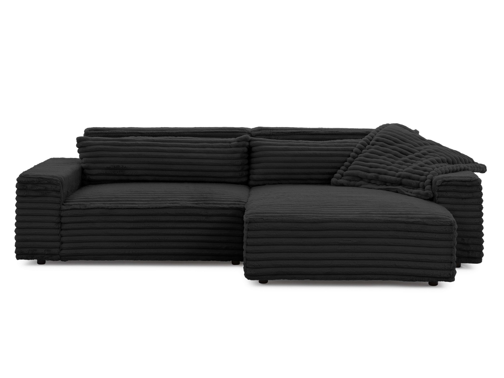 OTTO home Ecksofa "KINLEE Design-Sofa mit Recamiere rechts/links, Maße B/T/ günstig online kaufen