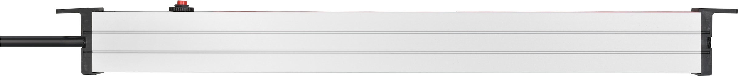 Brennenstuhl Steckdosenleiste »Alu-Line 19"«, 8-fach, (Kabellänge 2 m), für Schaltschränke, mit 10A Sicherungsautomat und Kaltgeräte-Stecker