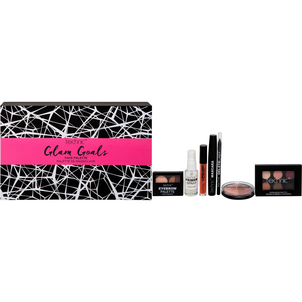 technic Augen-Make-Up-Set »Glam Squad«, (7 tlg.)