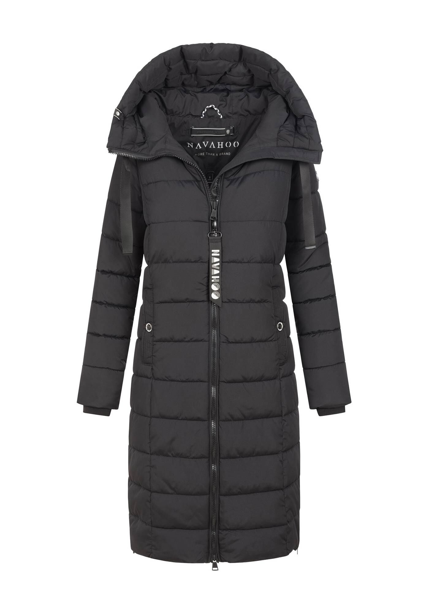 Navahoo Winterjacke »Mondmaedchen« Extra langer Schnitt mit seitlichen Belüftungsöffnungen