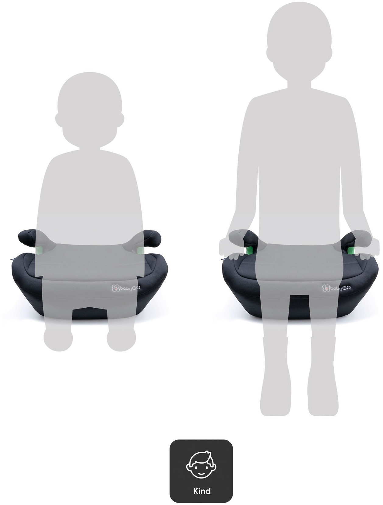 BabyGo Kindersitzerhöhung »Bursa 4« mit Isofix
