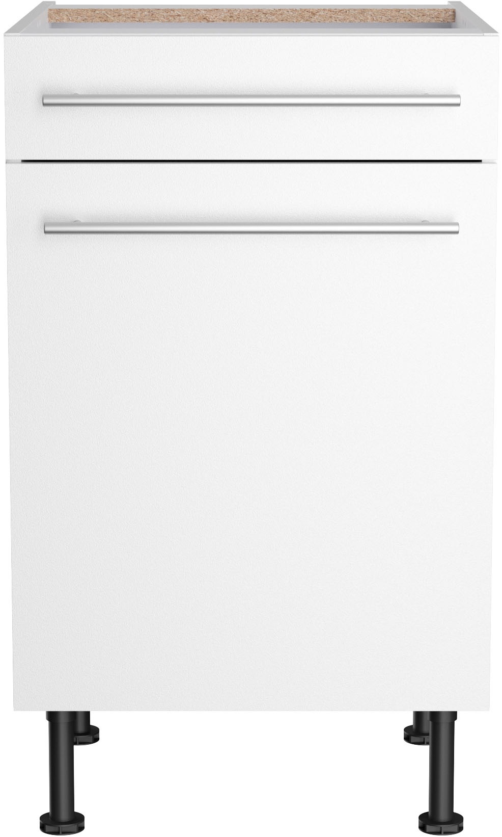 KOCHSTATION Unterschrank "KS-Bern2", Breite 50 cm, 1 Tür, 1 Schubkasten, 1 günstig online kaufen