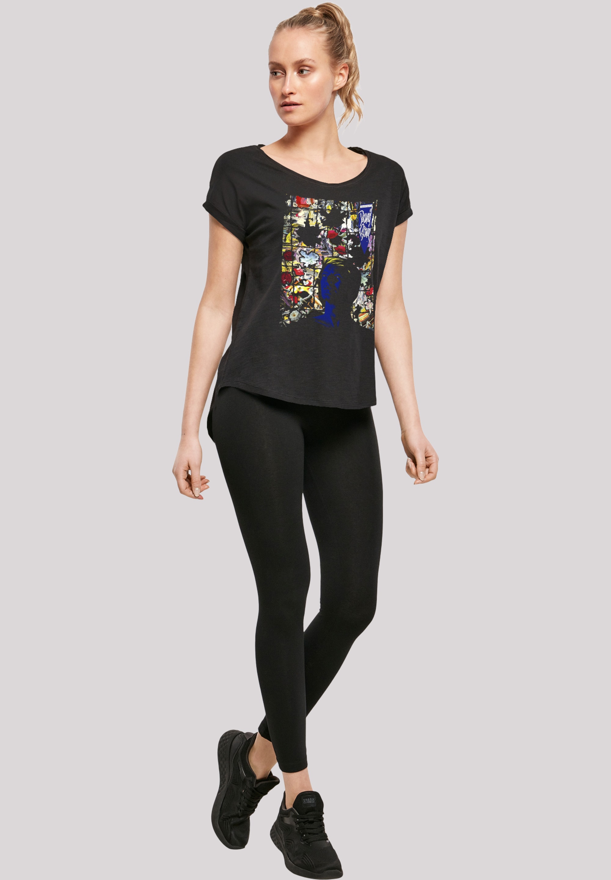 F4NT4STIC T-Shirt »David Bowie Tonight Album Cover'«, Print