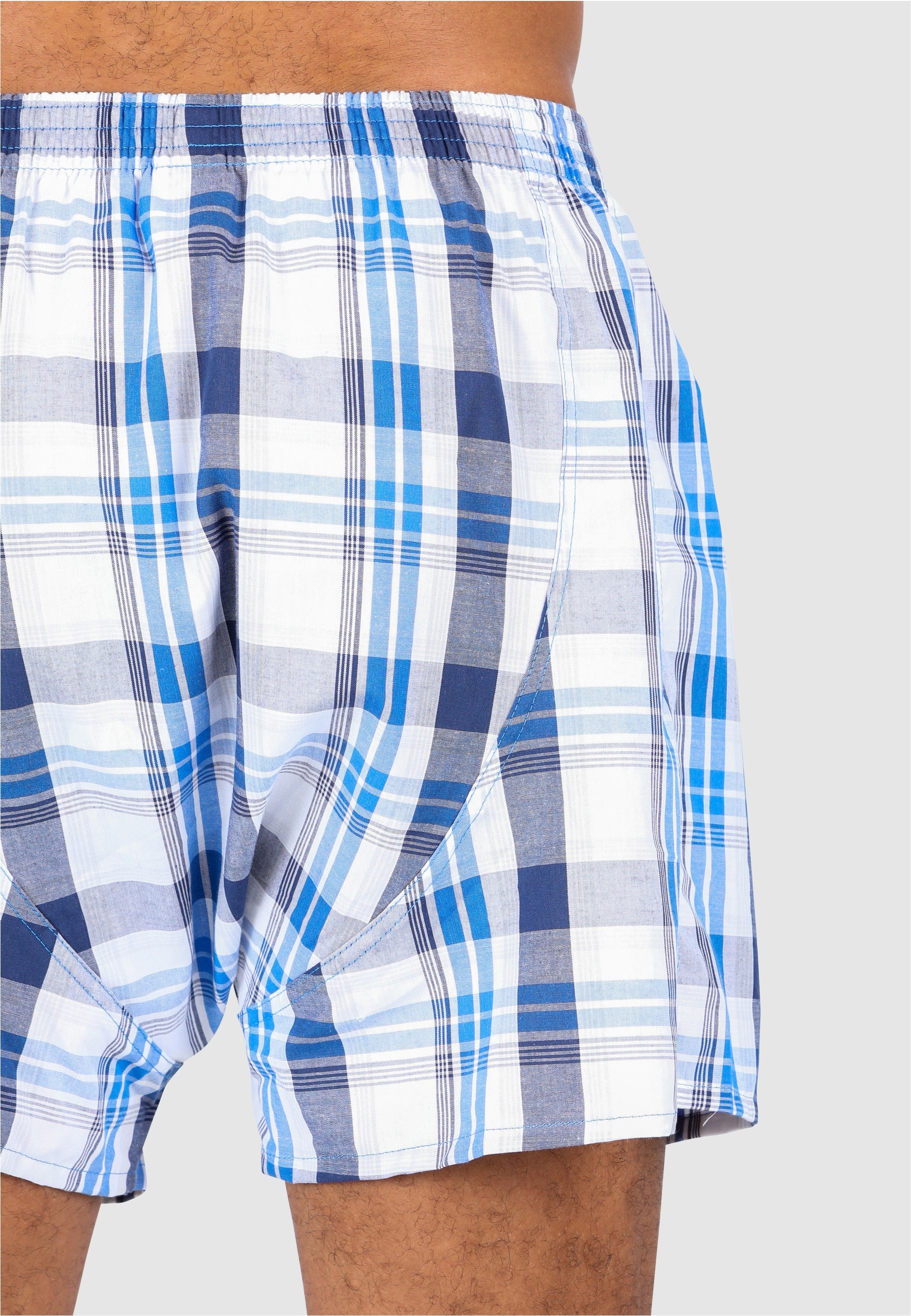 Lousy Livin Boxershorts mit klassischem Karo-Muster