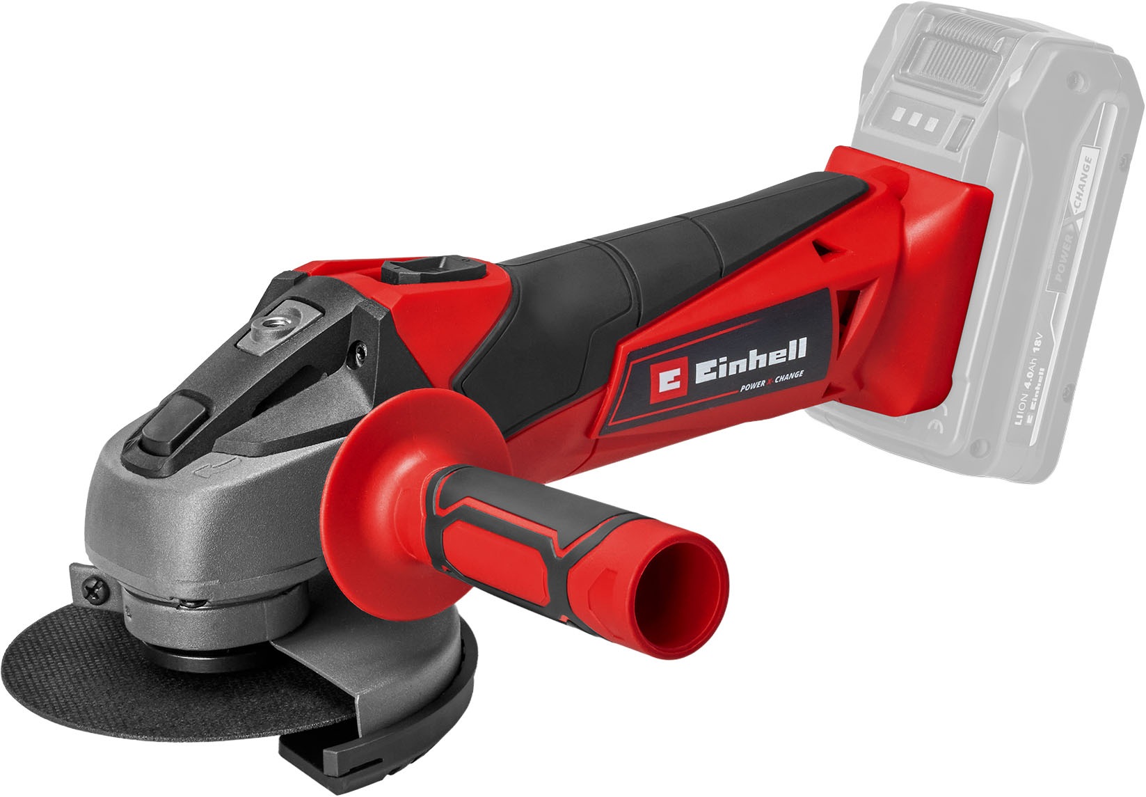 Einhell Schwarz/Rot Winkelschleifer, Tc-Ag 18/115 (115 Mm) - Image 4
