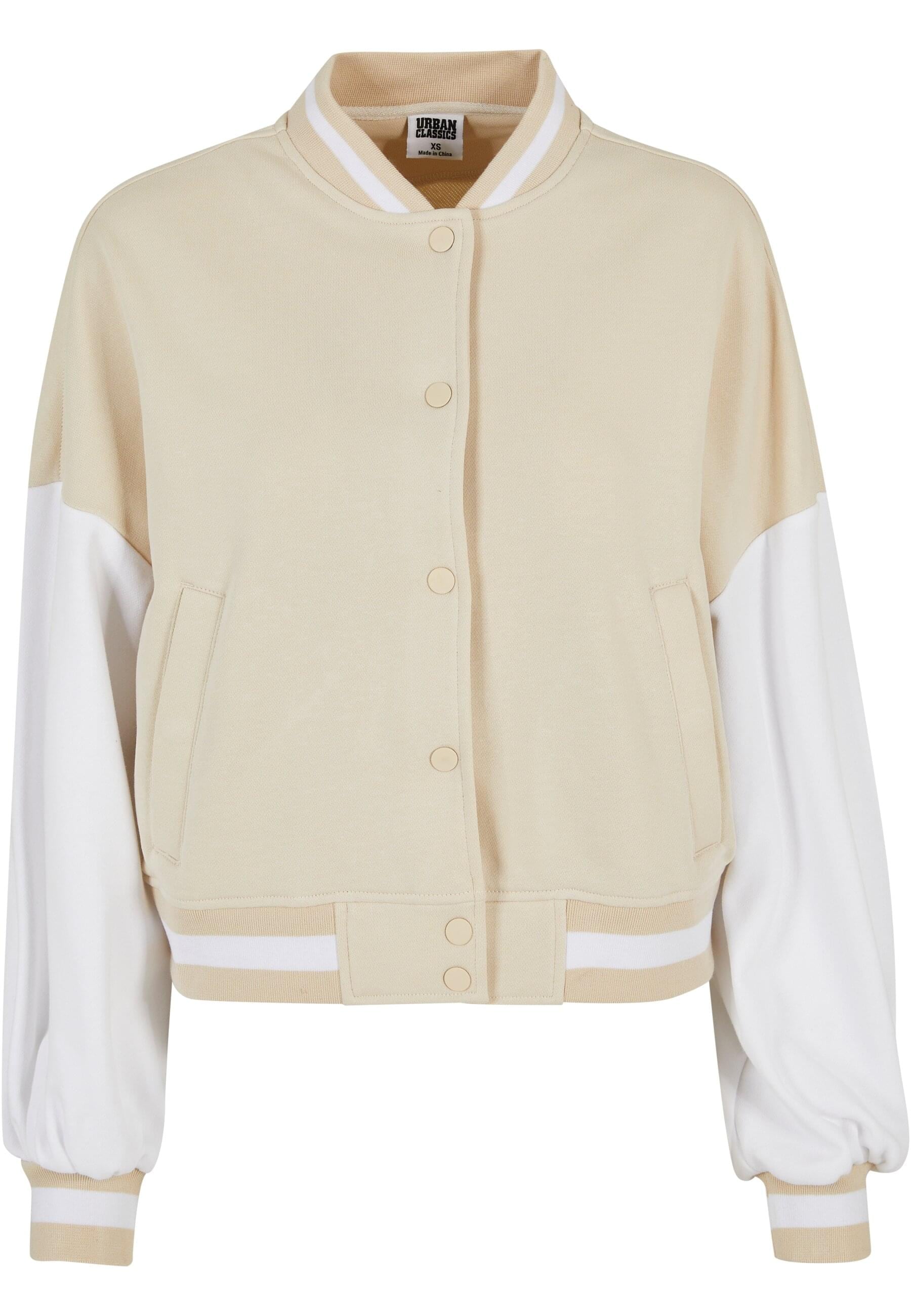 URBAN CLASSICS Collegejacke "Urban Classics Damen" 1 Stk. tlg. ohne Kapuze günstig online kaufen