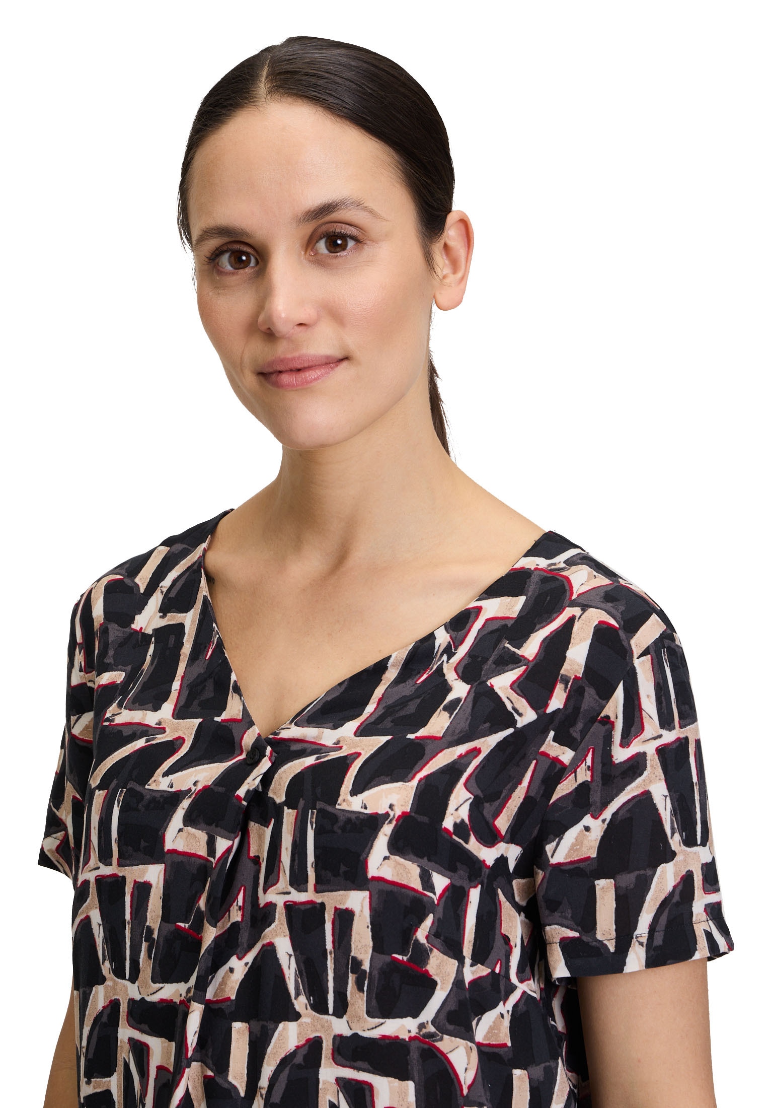 Betty&Co Schlupfbluse »Betty & Co Damen Schlupfbluse mit Print«