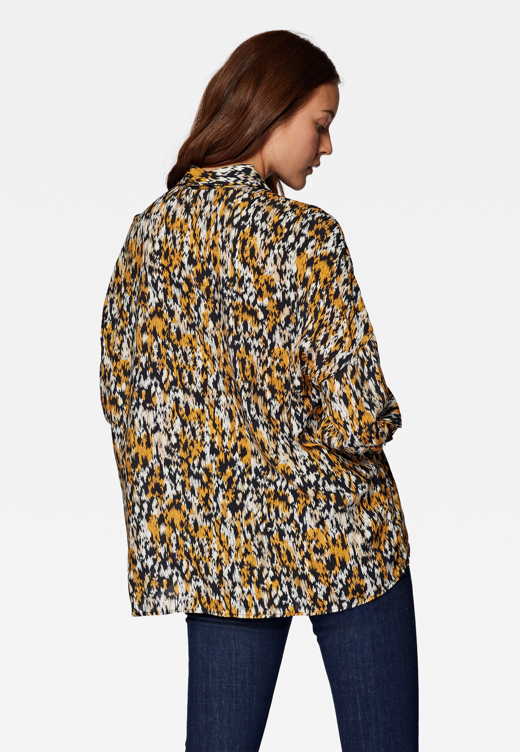 Mavi Langarmbluse »LONG SLEEVE SHIRT«, Bluse mit Muster