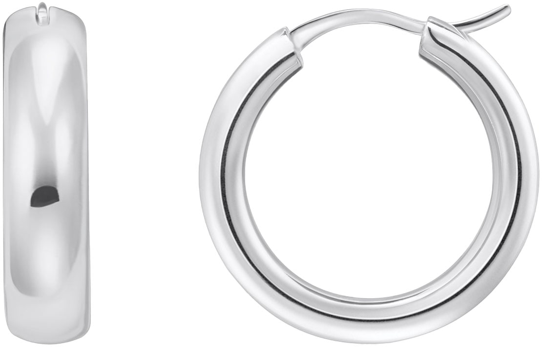 Paar Creolen »Schmuck Silber 925 Ohrringe Chunky-Design, CR746«