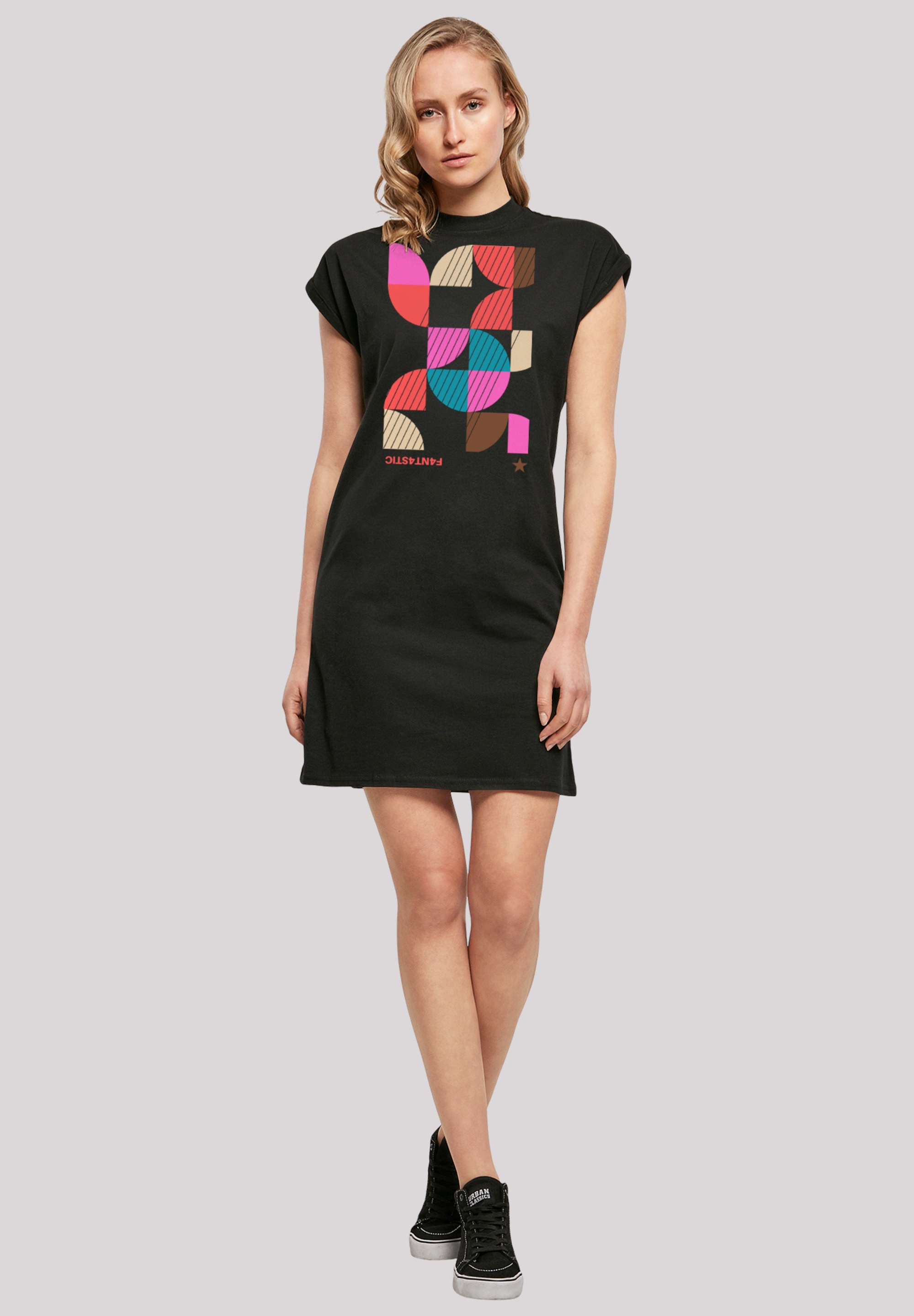 F4NT4STIC Shirtkleid »Abstrakt DRESS«, Print