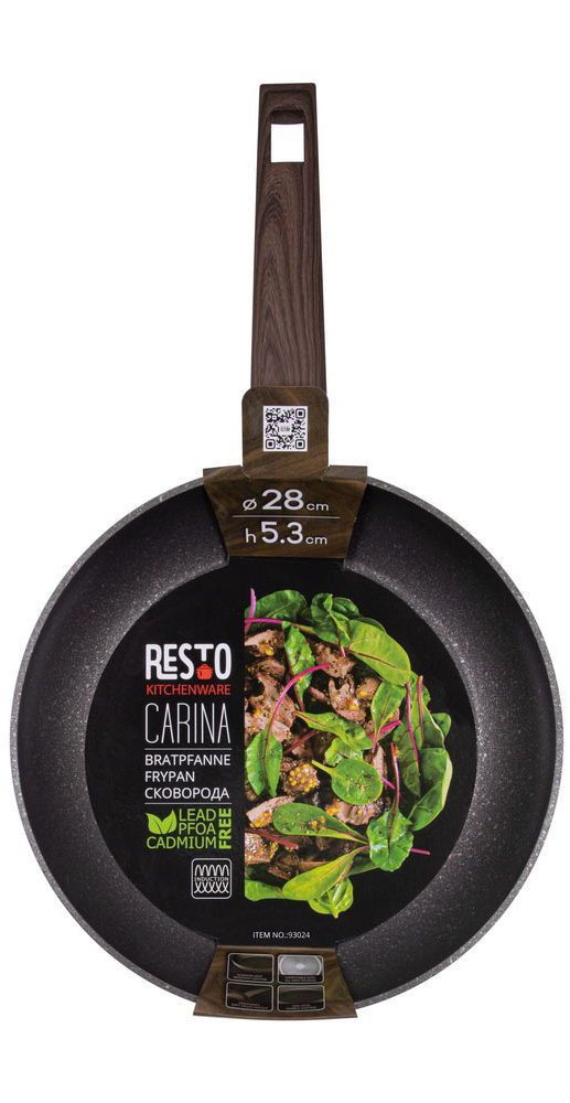 RESTO Kitchenware Bratpfanne "Carina, Universalpfanne mit holzähnlichem Sof günstig online kaufen