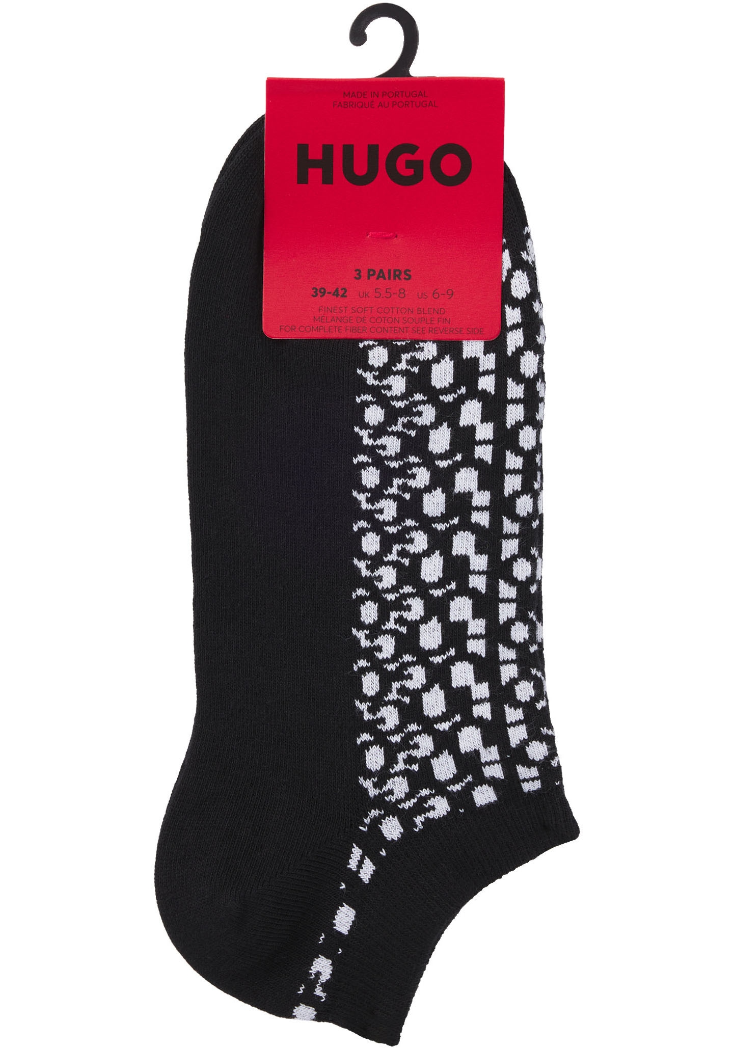 HUGO Underwear Freizeitsocken »3P AS UNI LOGO CC W« Packung, 3er Pack,  mit Label