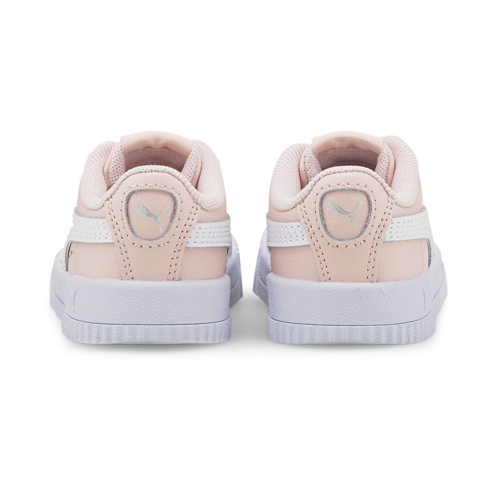 Schuhe Mädchenschuhe PUMA Sneaker »Carina Baby Sneaker Regular« rosa-weiß