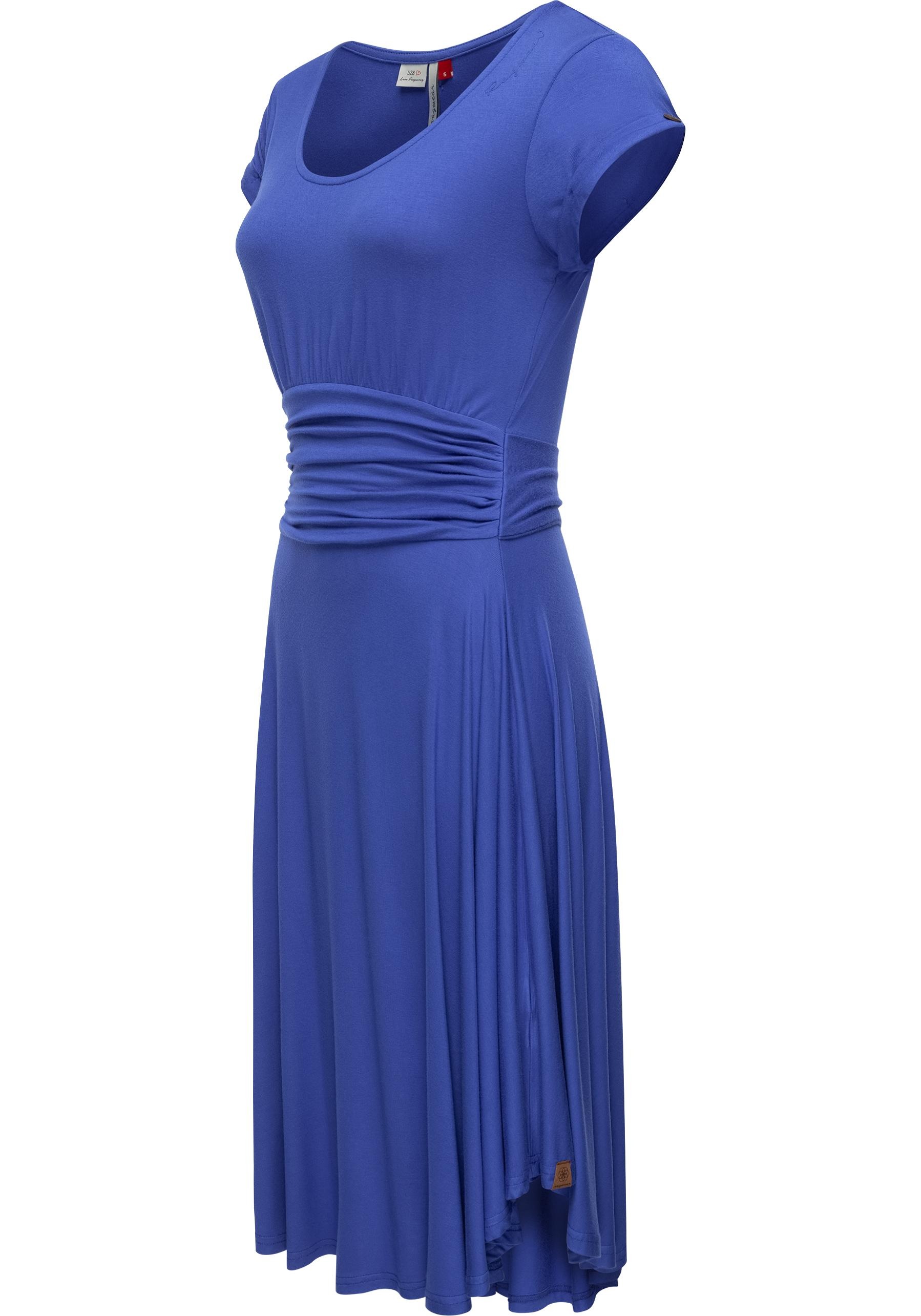 Ragwear Sommerkleid "Yvone Solid", leichtes Jersey-Kleid mit Taillengürtel günstig online kaufen