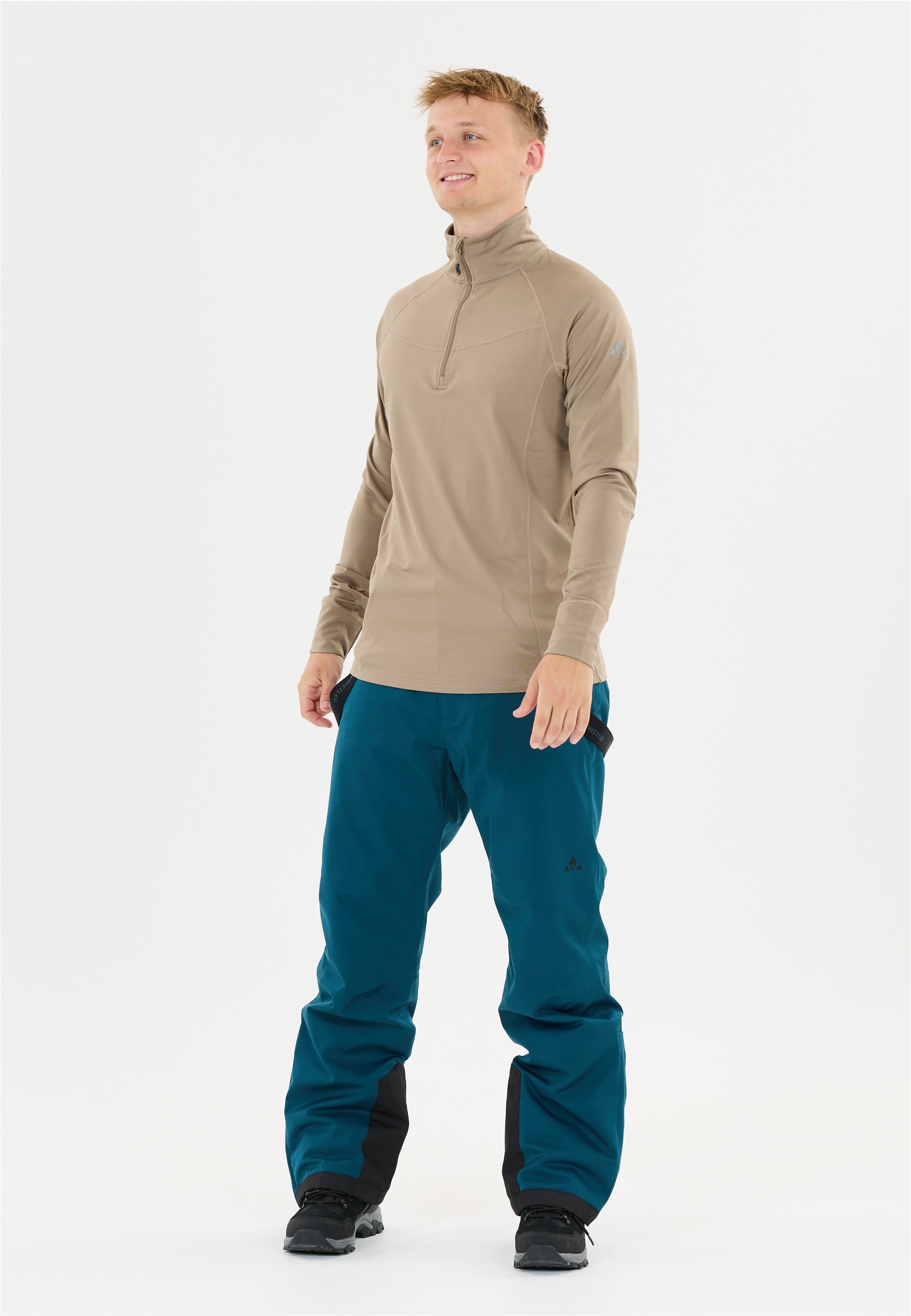 WHISTLER Langarmshirt "Baggio" 1 Stk. tlg. mit hochabschließendem Kragen günstig online kaufen