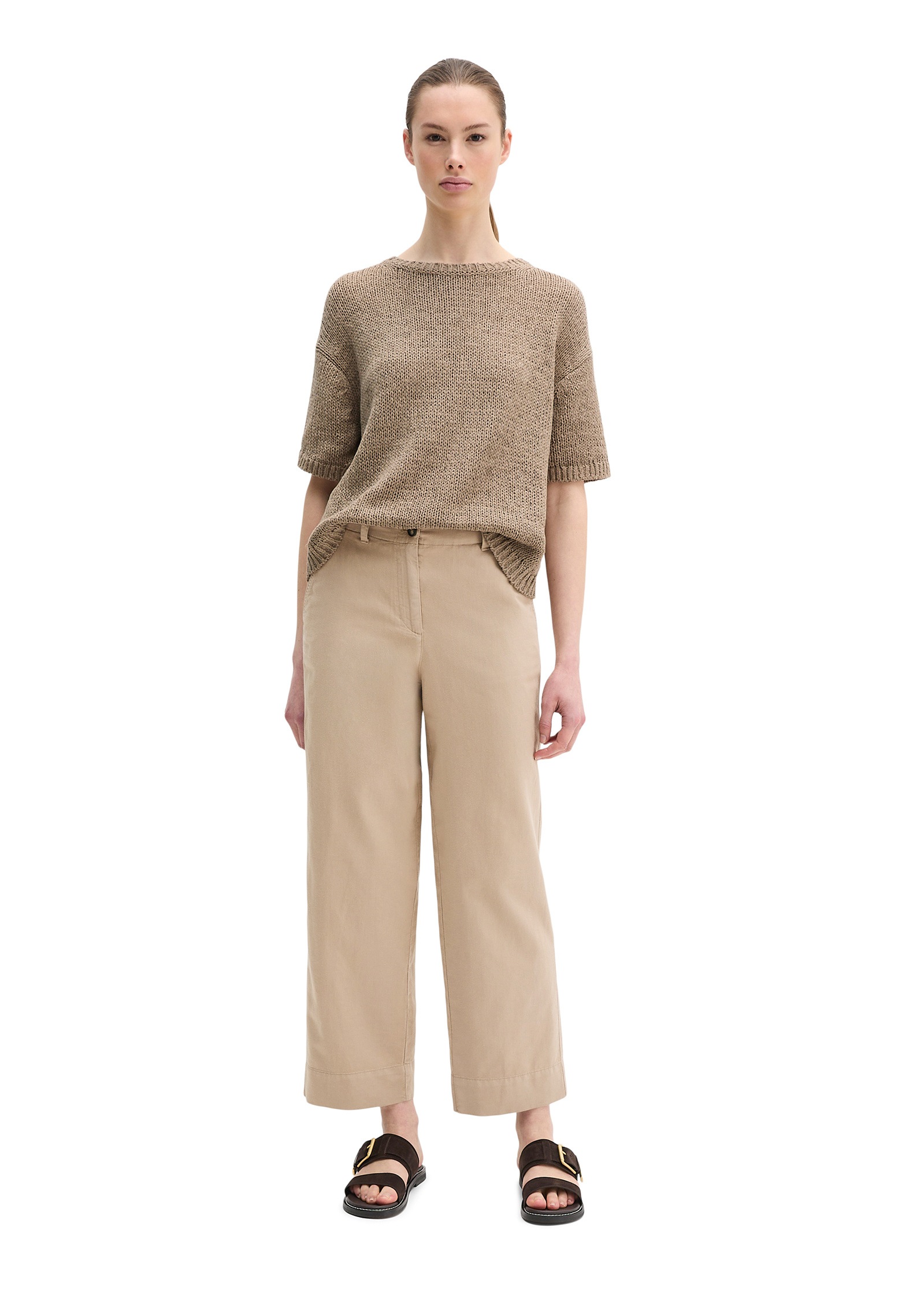 Marc O'Polo Chinohose »aus Organic Cotton-Lyocell-Leinen-Mix«