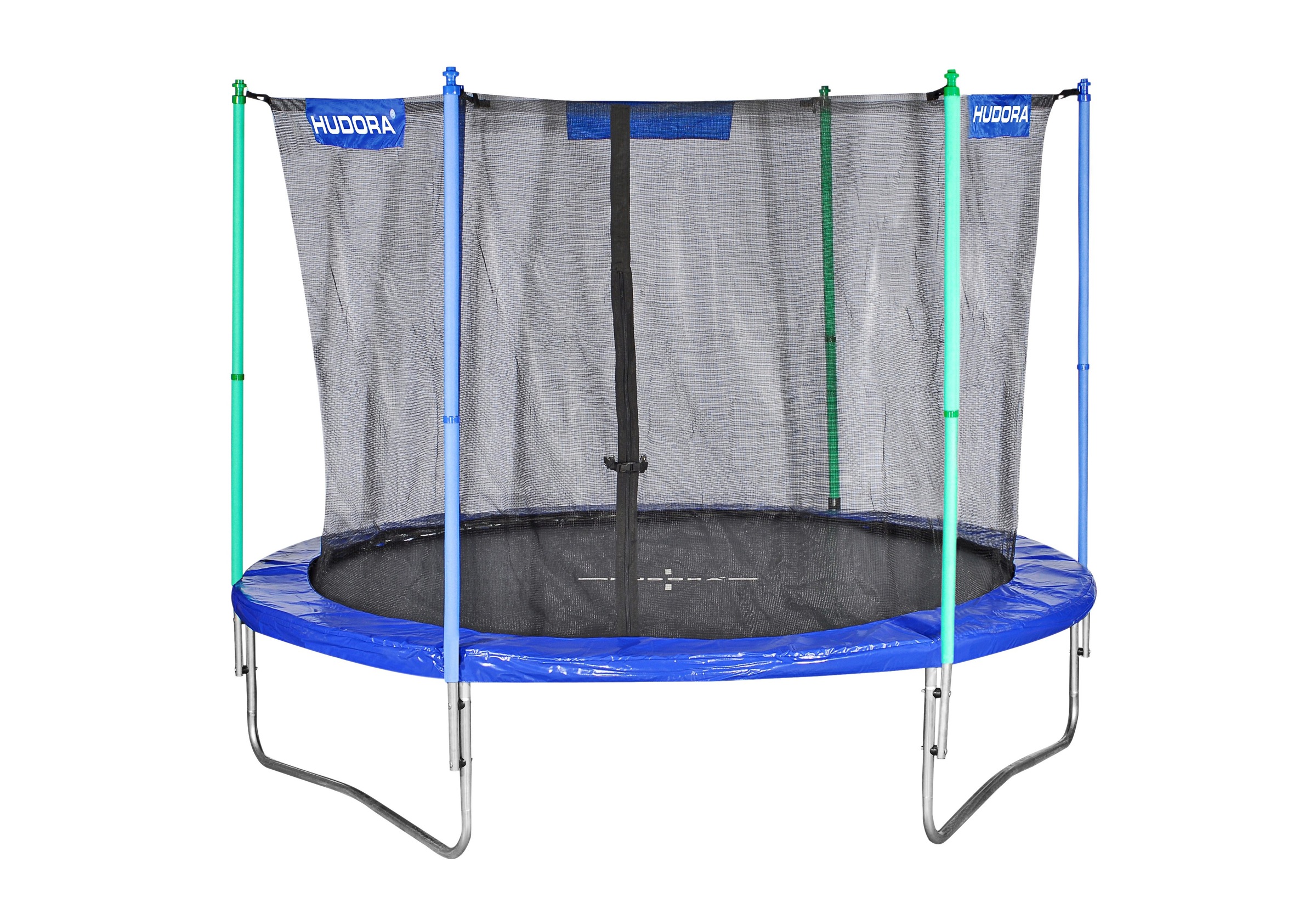 Hudora Gartentrampolin »Trampolin, Hudora«, Ø 300 cm, (Set, mit Sicherheitsnetz)