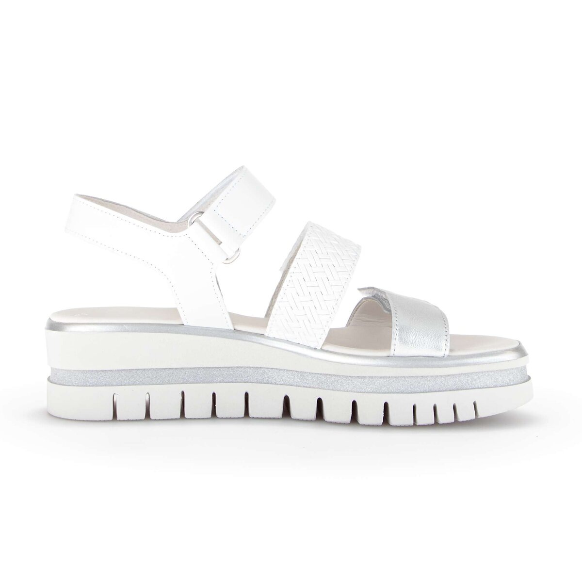 Thumbnail - Gabor Plateausandaletten "Plateau Sandale Materialmix Leder"