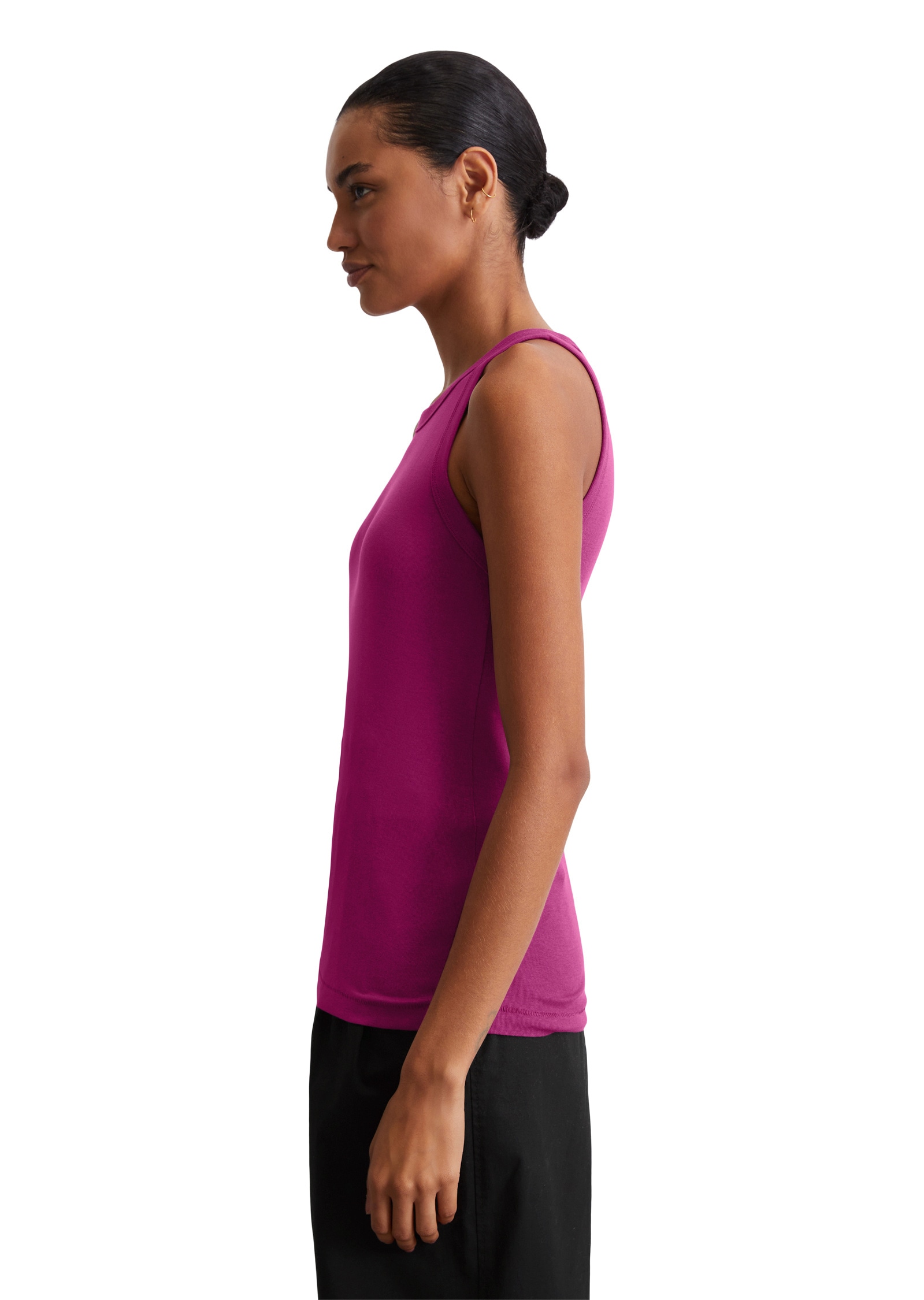 Marc O'Polo T-Shirt »aus Organic-Cotton-Rib-Jersey«
