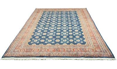 morgenland Wollteppich »Hamadan Teppich handgeknüpft blau«, rechteckig, 12 mm Höhe kaufen