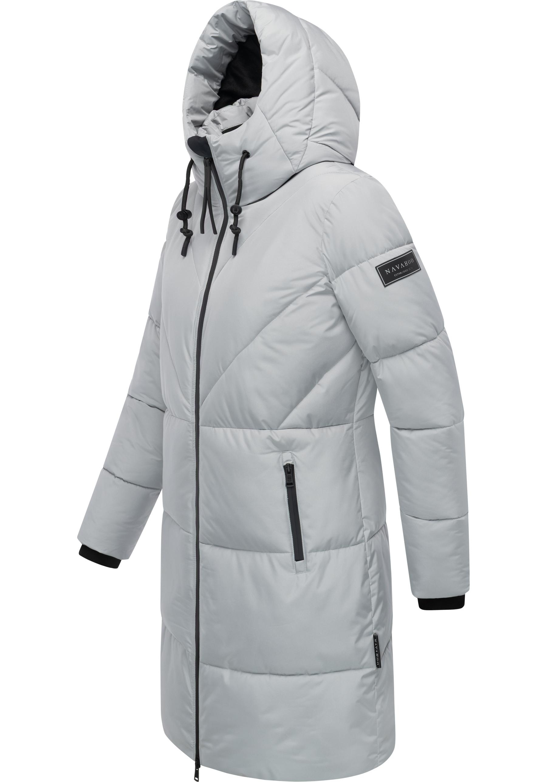 Navahoo Steppmantel "Kältekuschel XIV" Warmer Damen Wintermantel mit Fleece günstig online kaufen