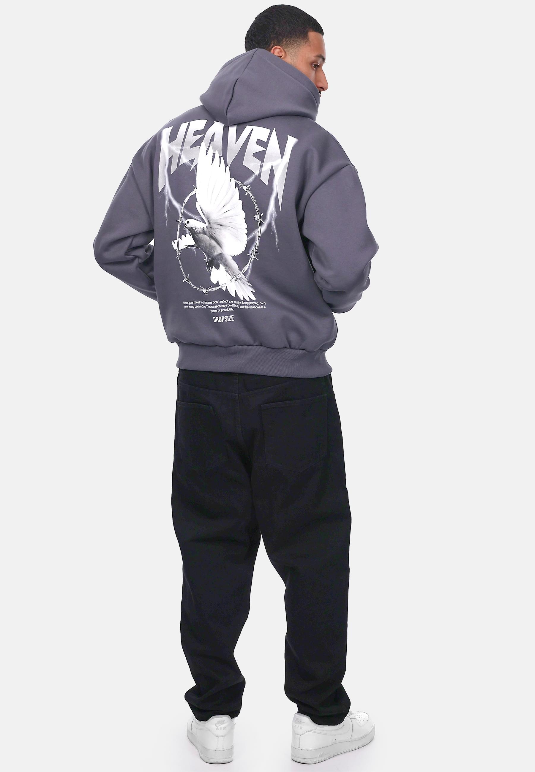 Dropsize Kapuzensweatshirt »Dropsize HEAVY OVERSIZE WIRE DOVE HOODIE«, (1 tlg.)