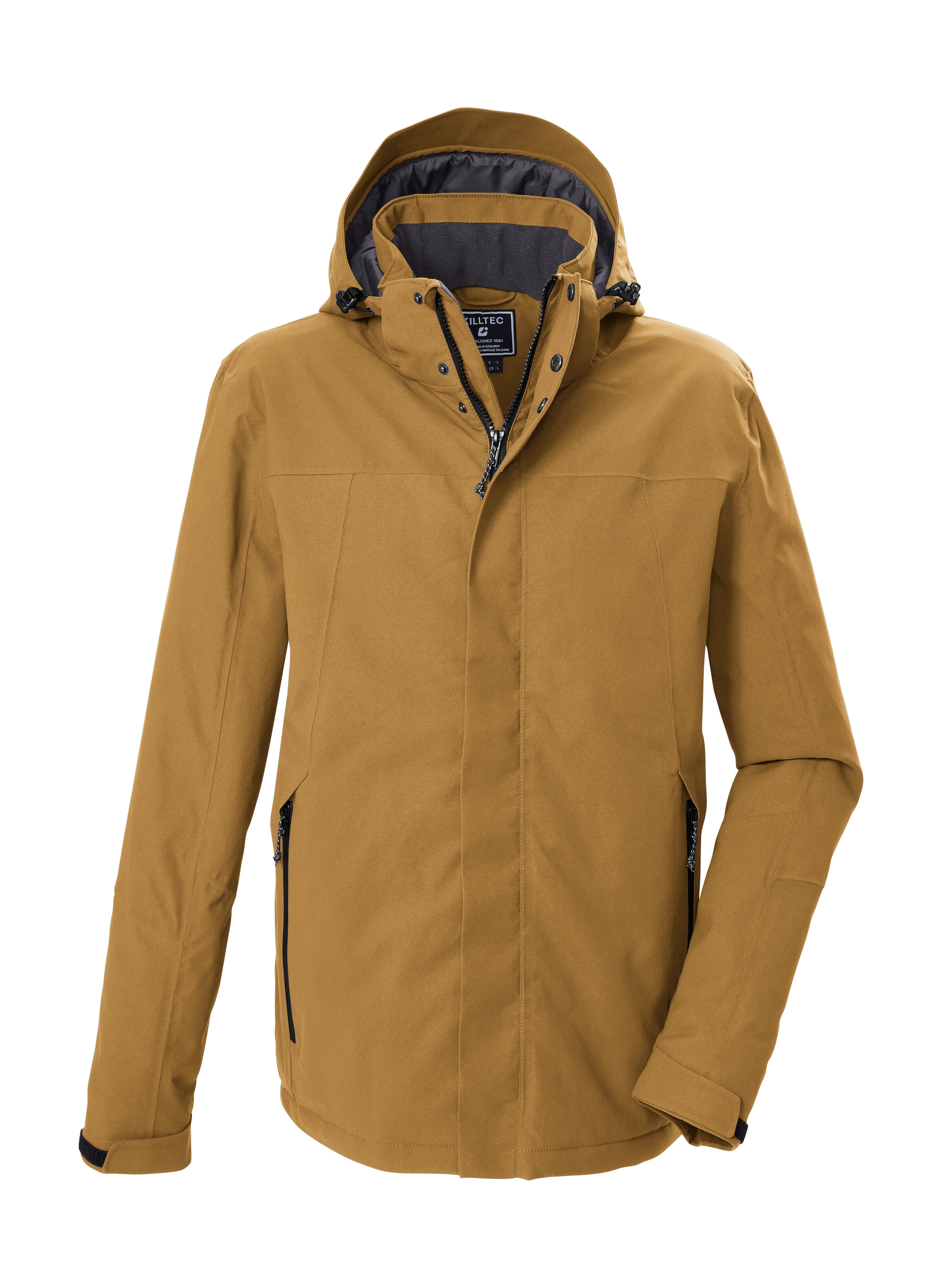 Killtec "KOW 2 MN JCKT" Wasserdichte, atmungsaktive Funktionsjacke mit abnehmbarer Kapuze
