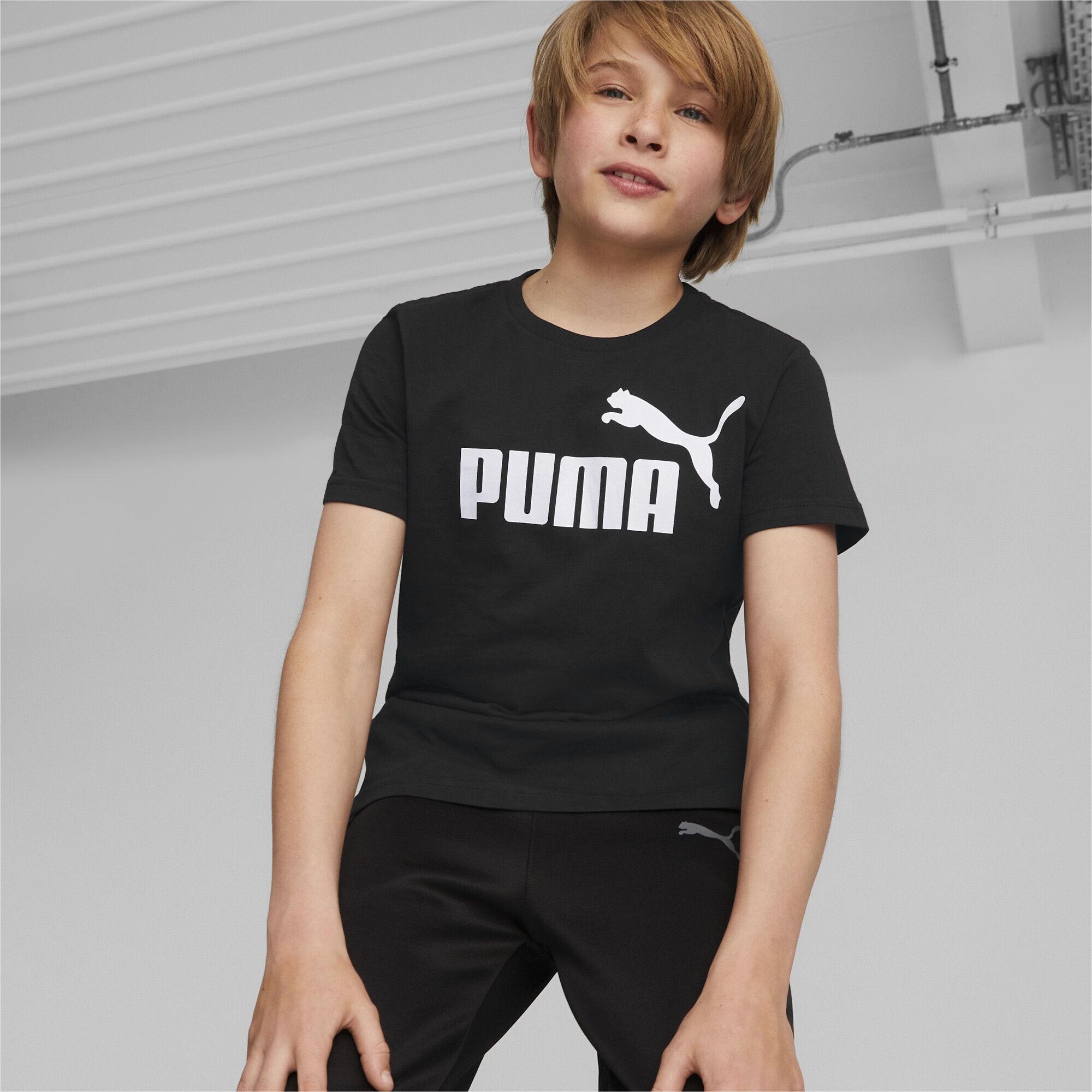 PUMA T-Shirt »Essentials Jugend T-Shirt bestellen | Logo« BAUR online mit