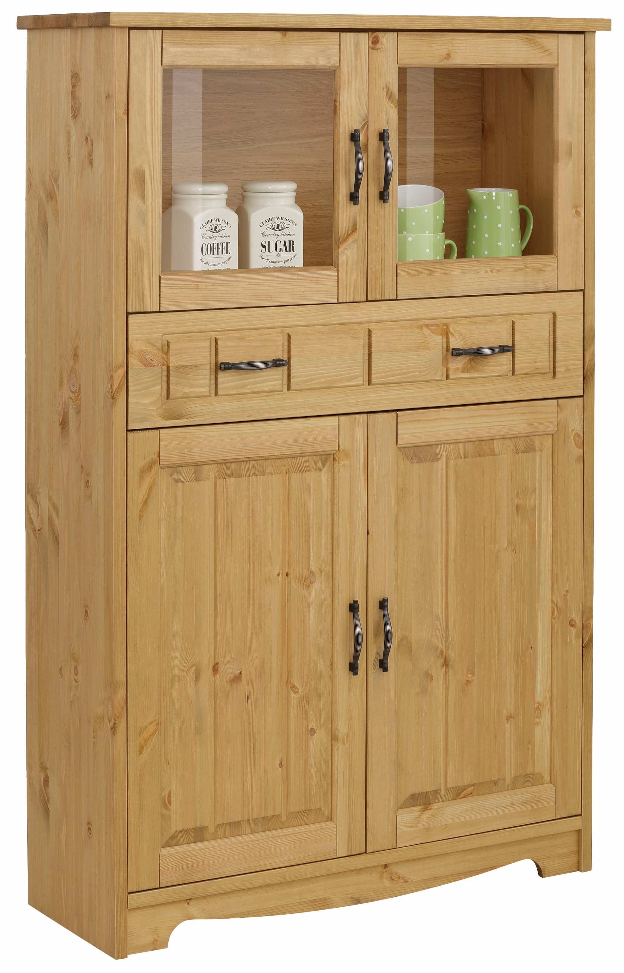 Home affaire Highboard »Trinidad«, Vitrine, Breite 102 cm