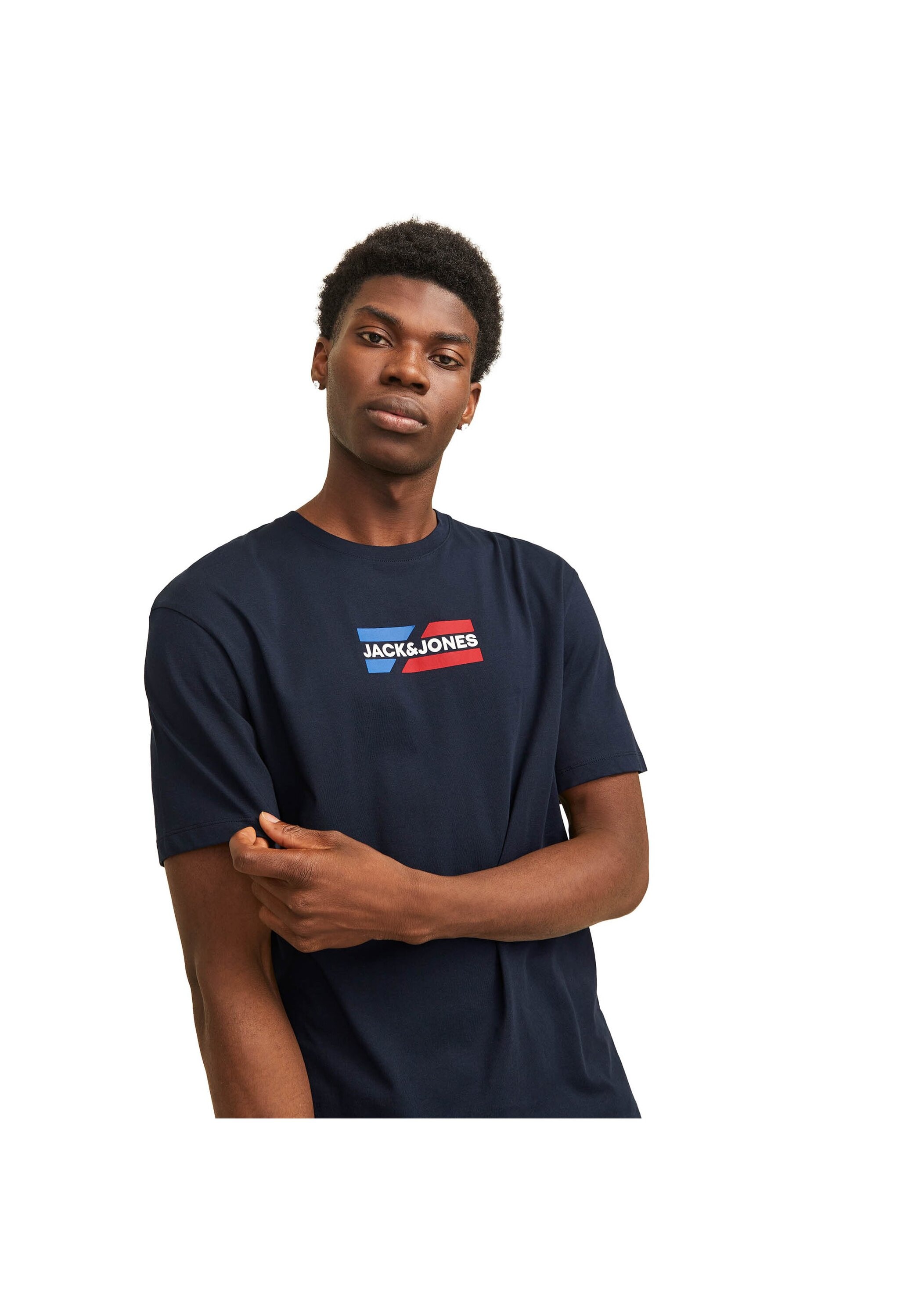 Jack & Jones T-Shirt »T-Shirt JJECORP GRAPHIC TEE SS 3PK 3er Pack« 3 tlg.