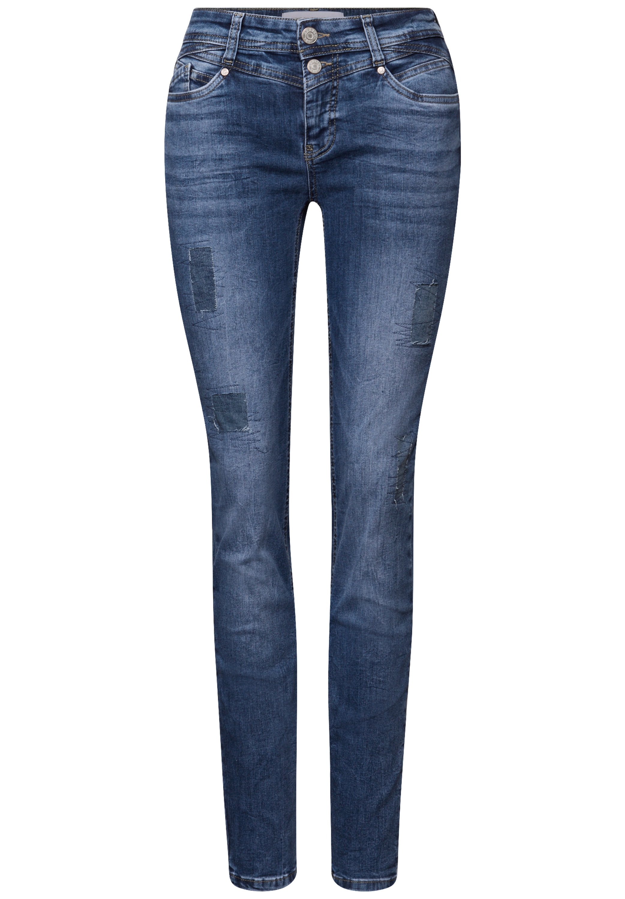 STREET ONE Regular-fit-Jeans »Style Jane«, im Five-Pocket Style