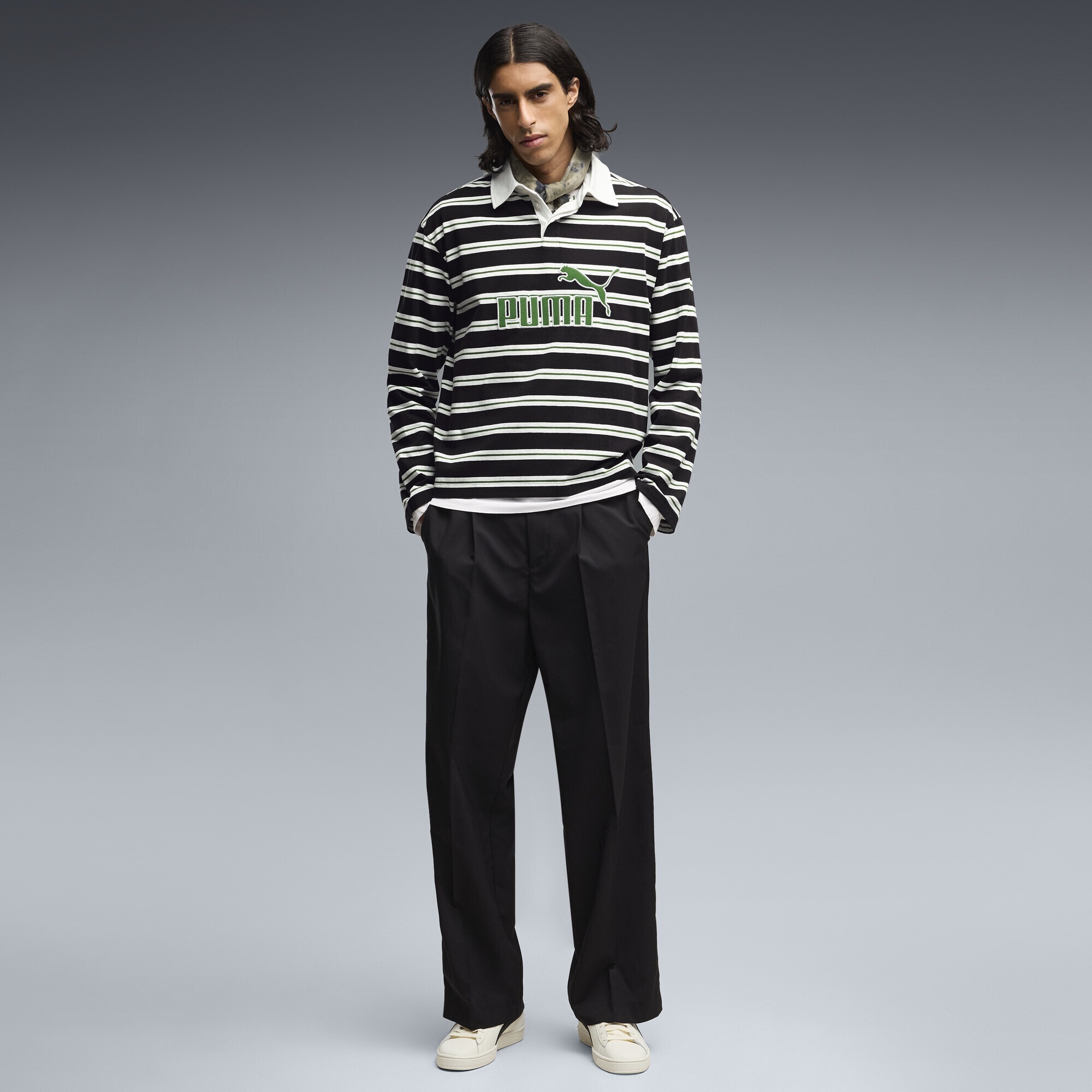 PUMA Poloshirt »Essentials Elevated No. 1 Relaxed Rugbypolo Herren«