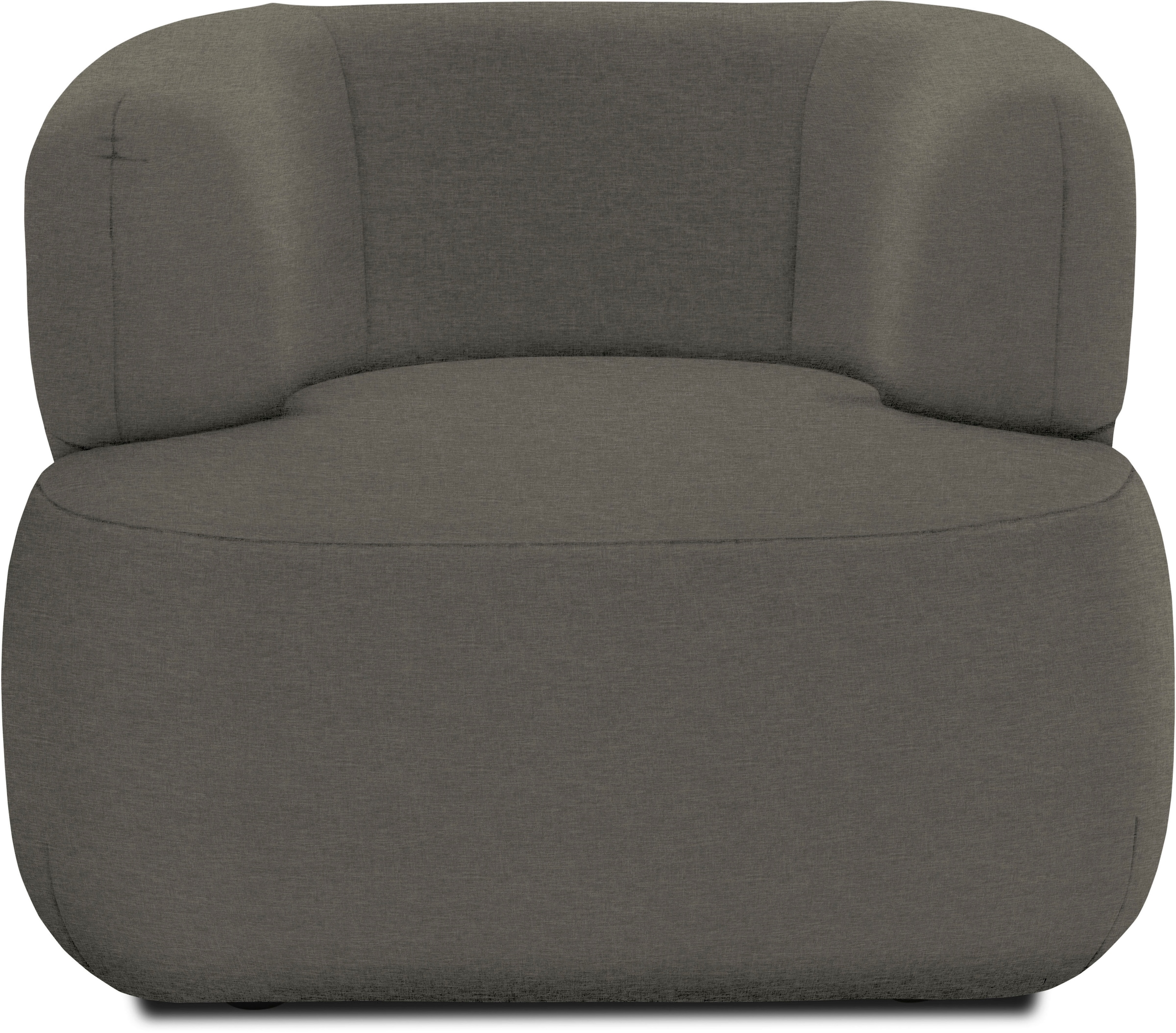 DOMO collection Sessel »800012 Designsessel, komfortabel und elegant, organische Formensprache«, formschöner Polstersessel zum Relaxen und Entspannen