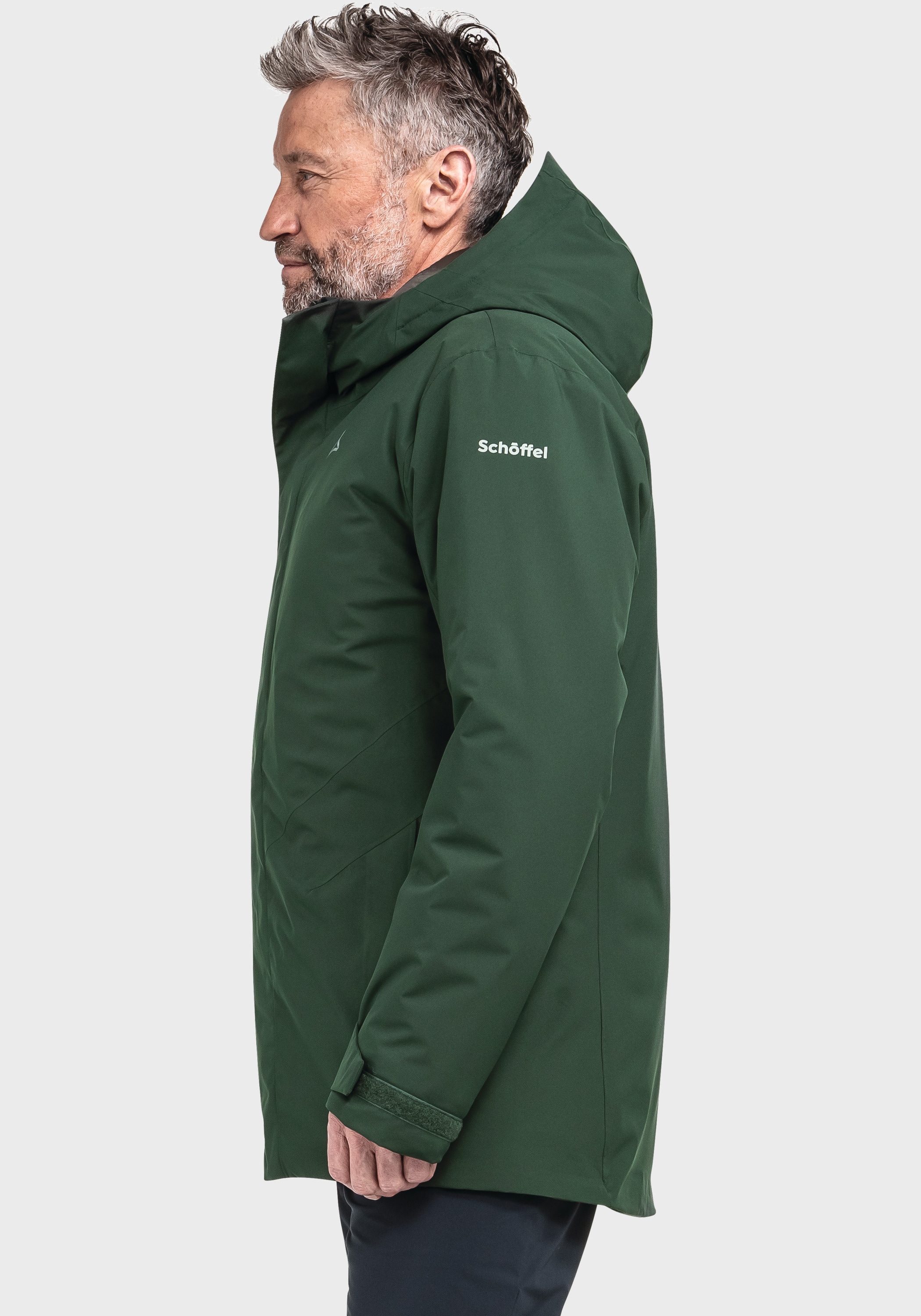Schöffel Langjacke »Hiking Parka Style Froda MNS«, mit Kapuze
