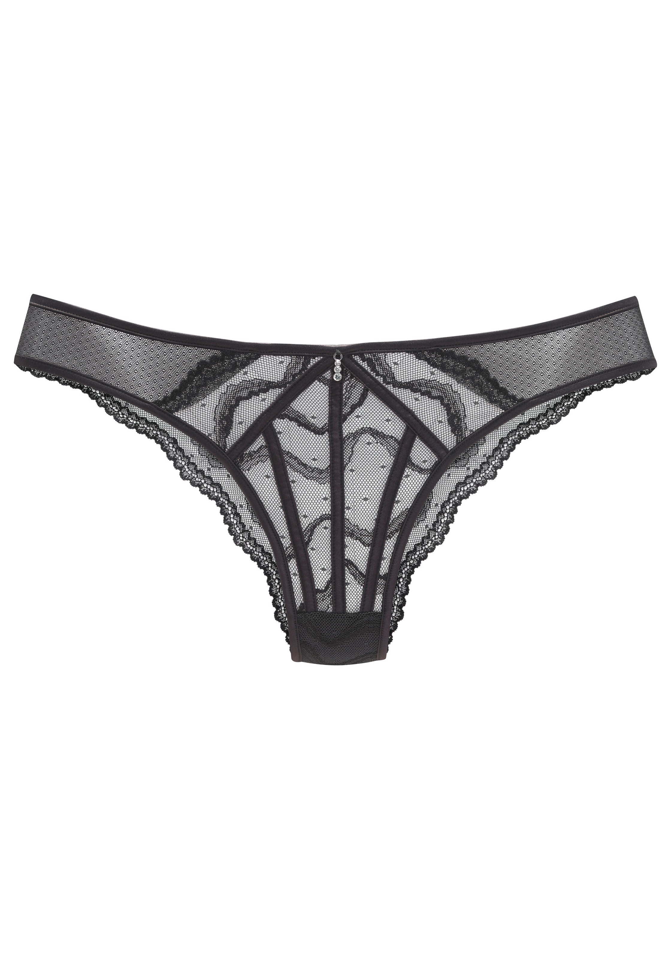 LASCANA Tanga, mit dekorativen Satinbändern, sexy Dessous, Reizwäsche günstig online kaufen